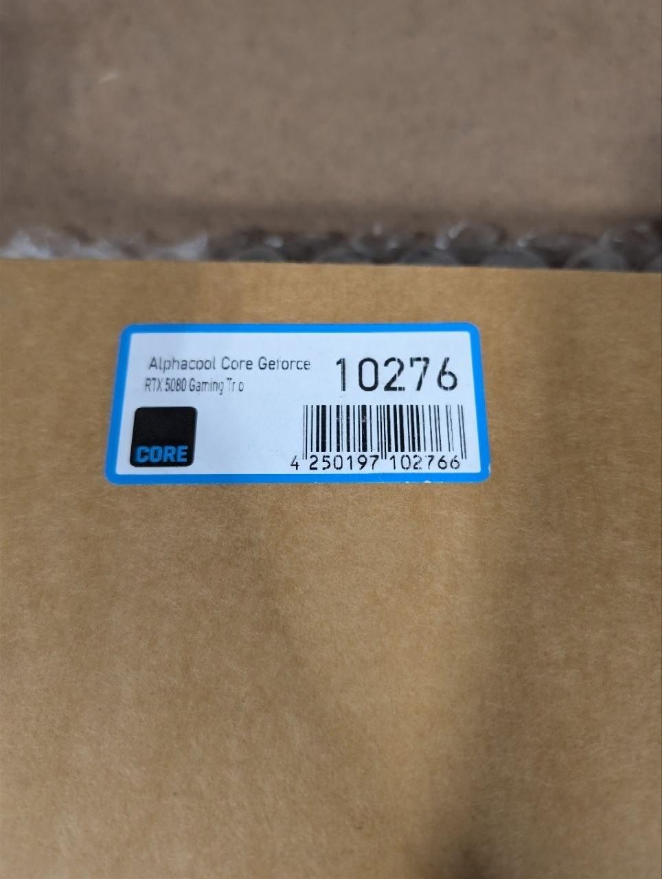 Alphacool Core Geforce RTX 5080/5070Ti Gaming Trio with Backplate (10276)