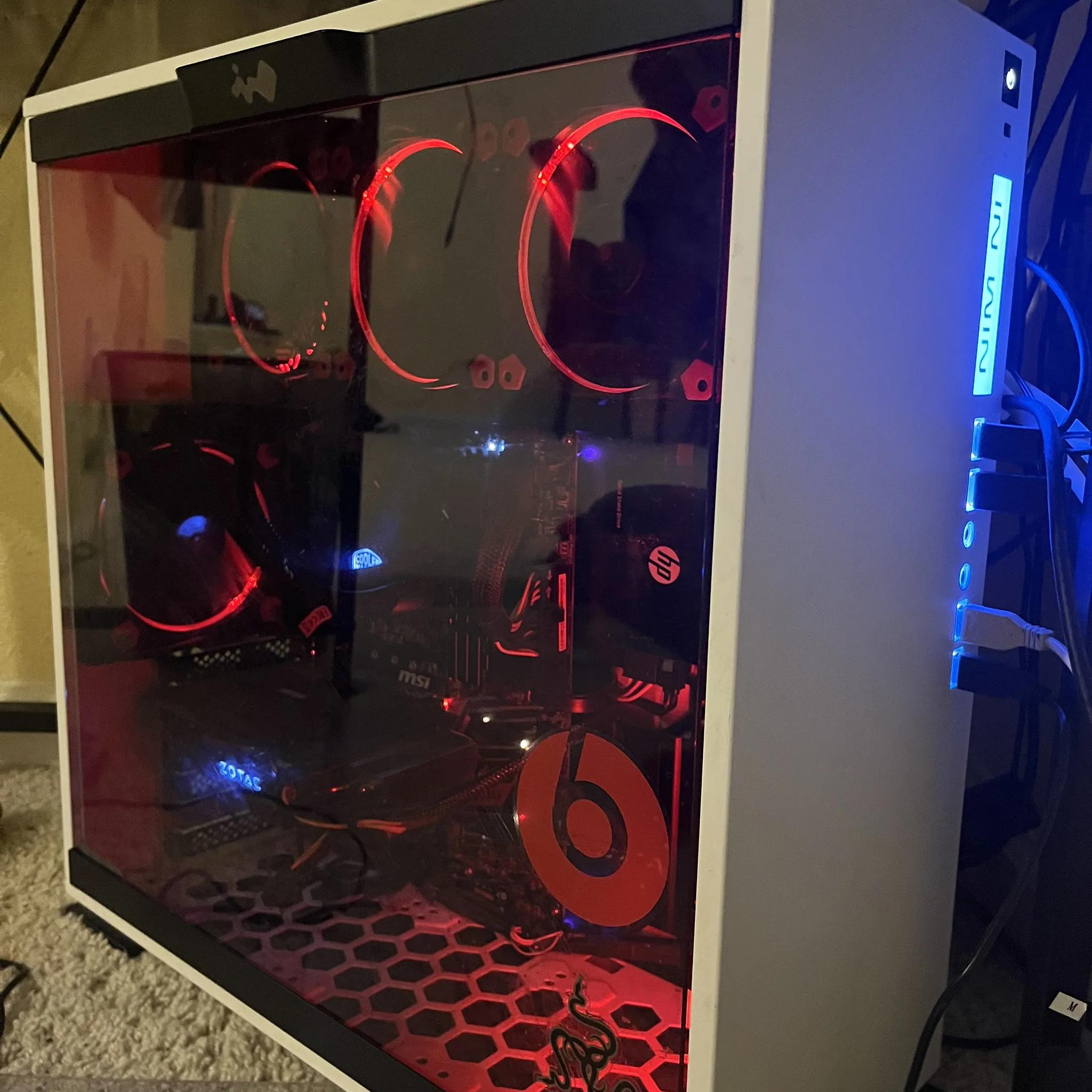 ON SALE- Intel i7-8700k CPU, 3.75 GHz | NVIDIA GTX 1070Ti 8GB ram | 56gb DDR4 | 2TB HDD, 1TB SSD
