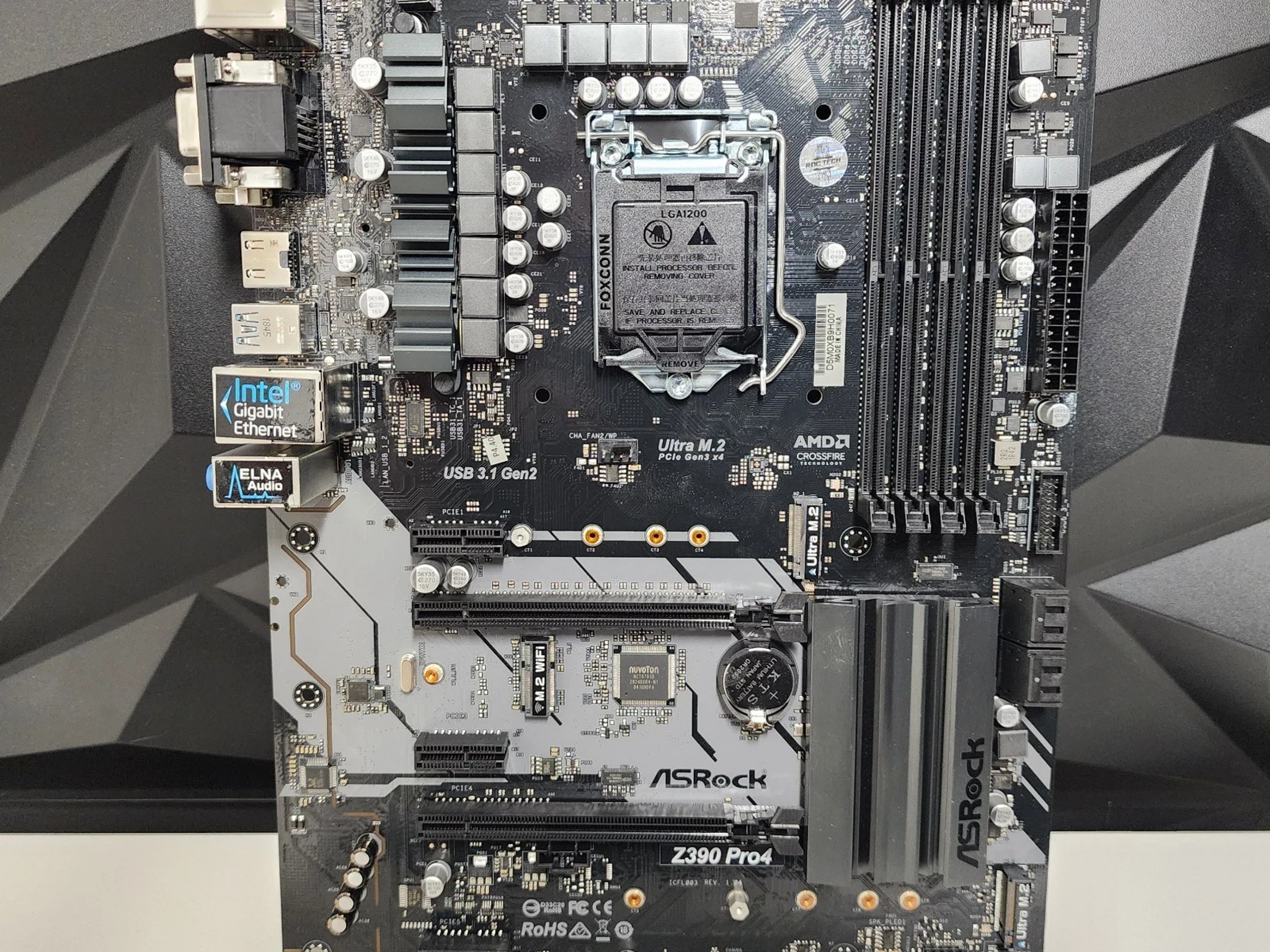 UPDATED BIOS ASROCK Z390 PRO4 LGA1151 DDR4 ATX MOTHERBOARD