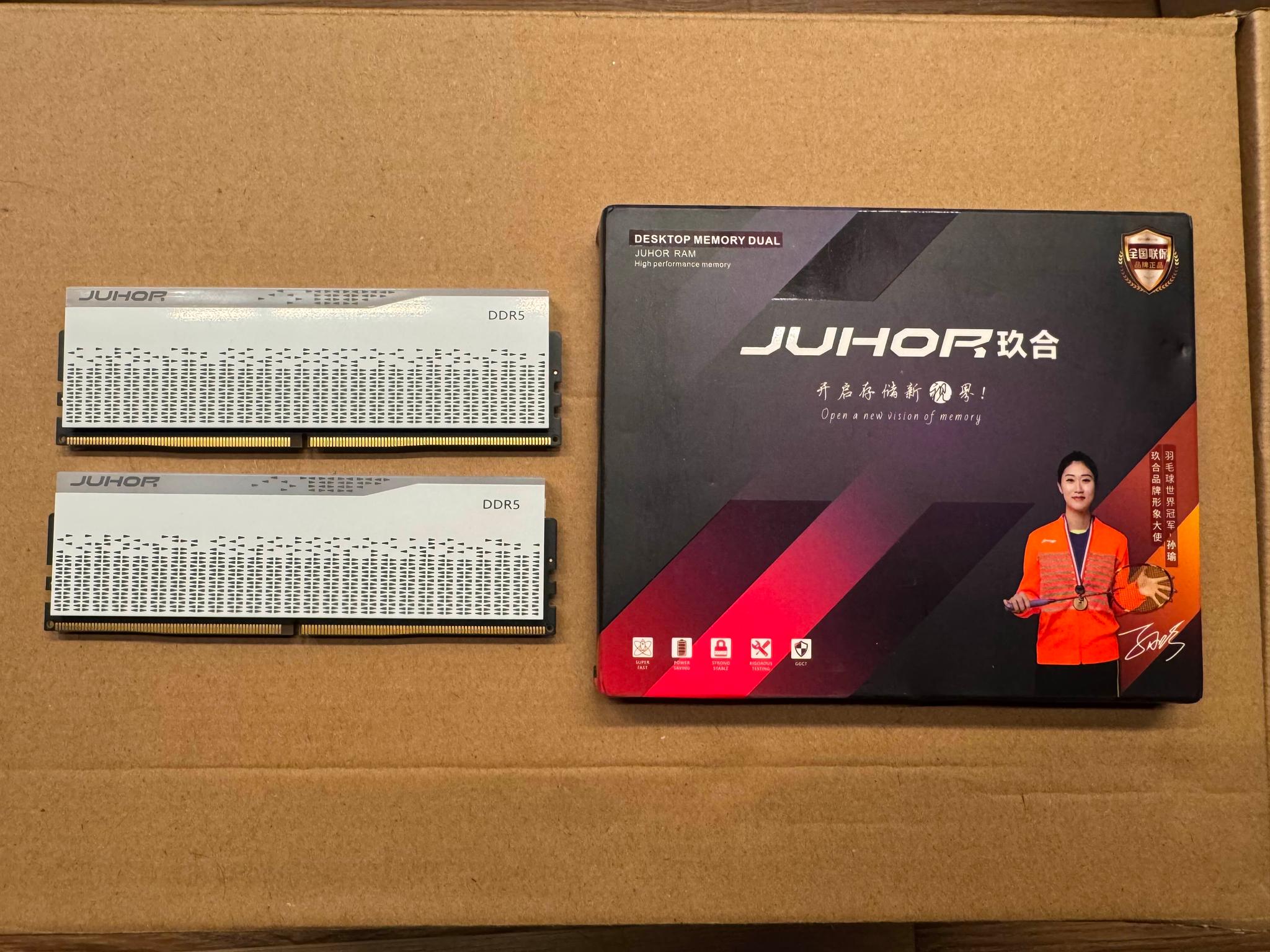 JUHOR - DDR5 32GB (2x16) 5600MHz RGB