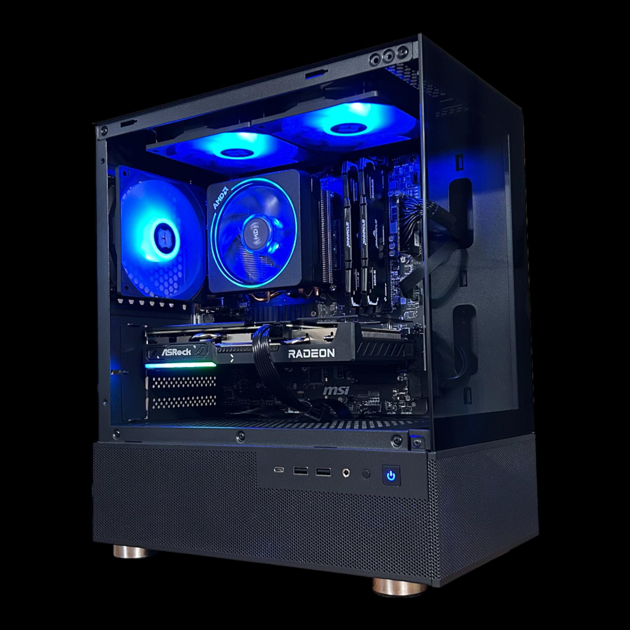 RX 9060XT 16GB | Ryzen 5 5600X | 16GB DDR4 | 1TB NVMe | The Officer RX