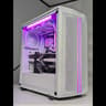 White & RGB Gaming PC - Ryzen 5 5600X - RX 6700 XT 12GB