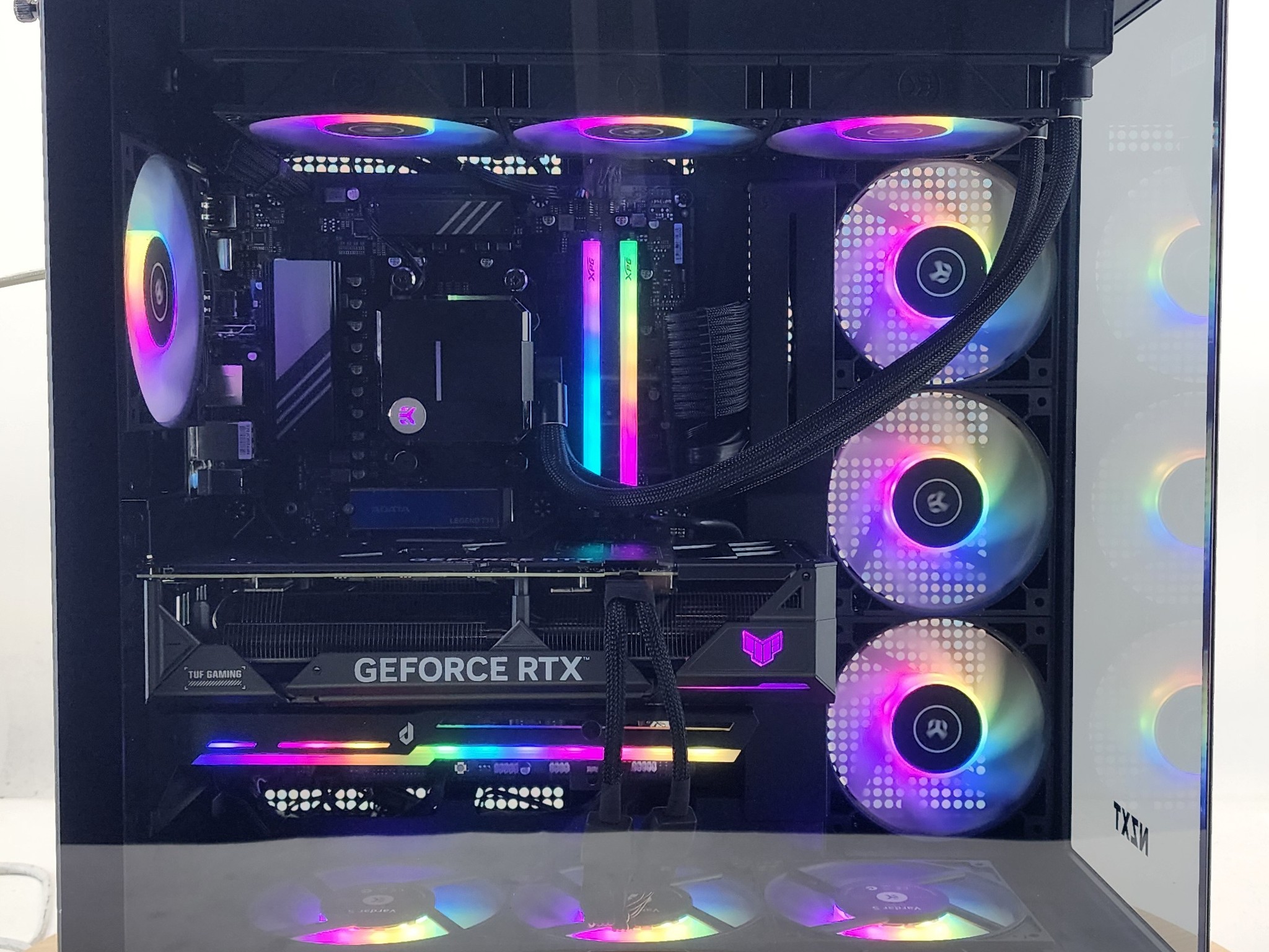Gaming PC Ryzen 7 9700X 32GB RAM 1TB SSD RTX 4070 SUPER 12GB Windows 11 Computer