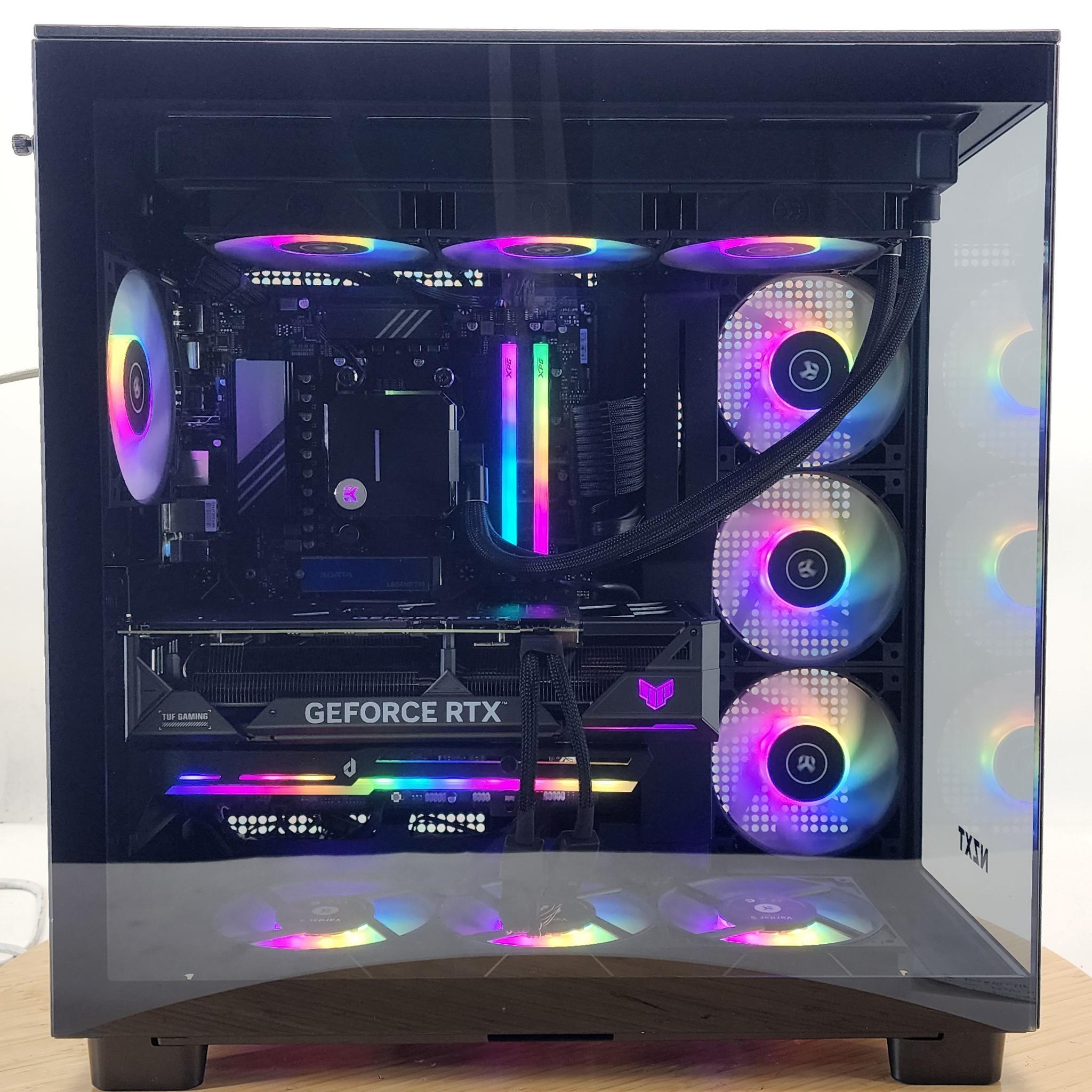 Gaming PC Ryzen 7 9700X 32GB RAM 1TB SSD RTX 4070 SUPER 12GB Windows 11 Computer