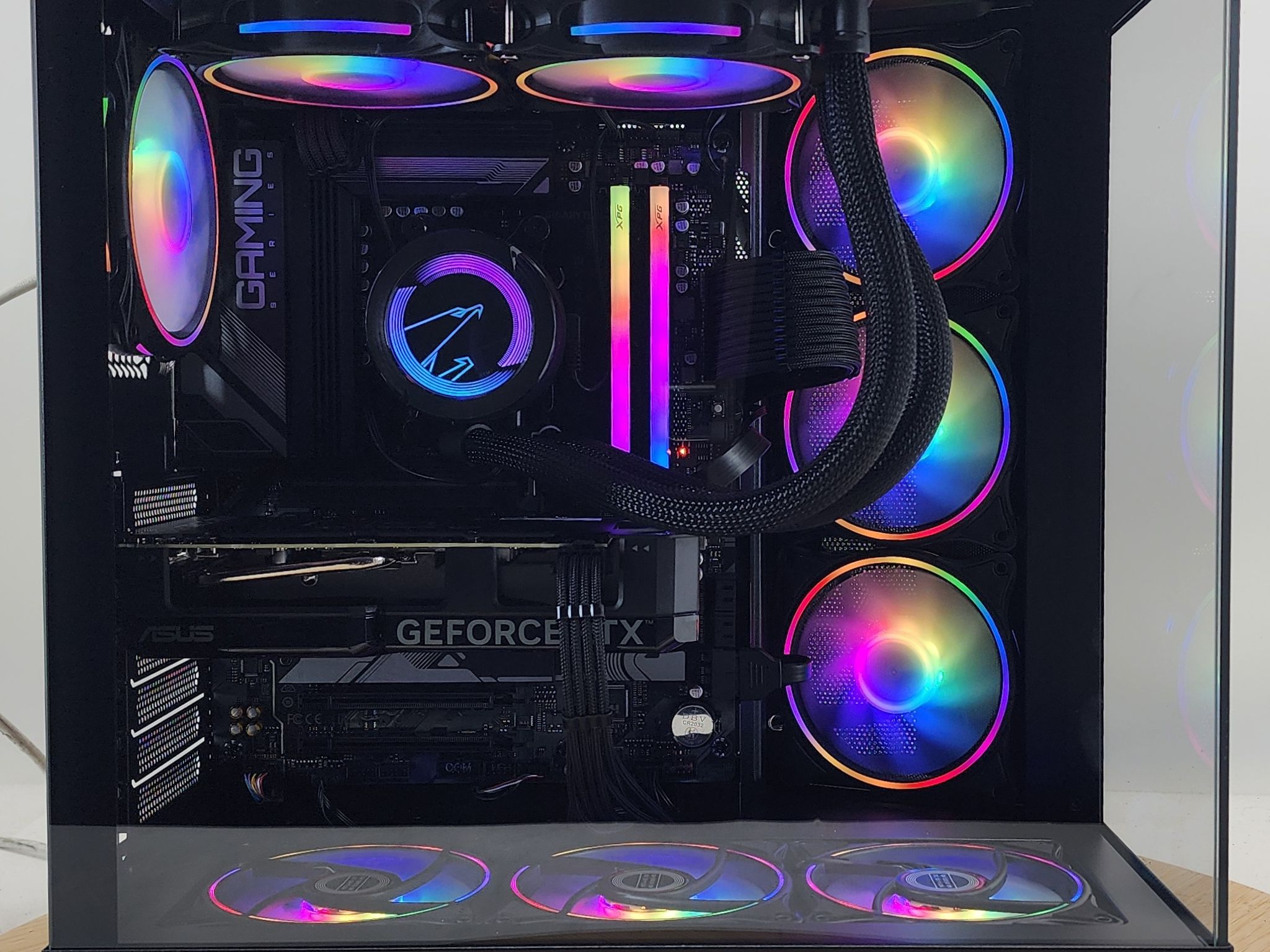 Gaming PC Ryzen 7 7700 32GB RAM 1TB SSD RTX 4060 Ti 16GB Windows 11 Computer