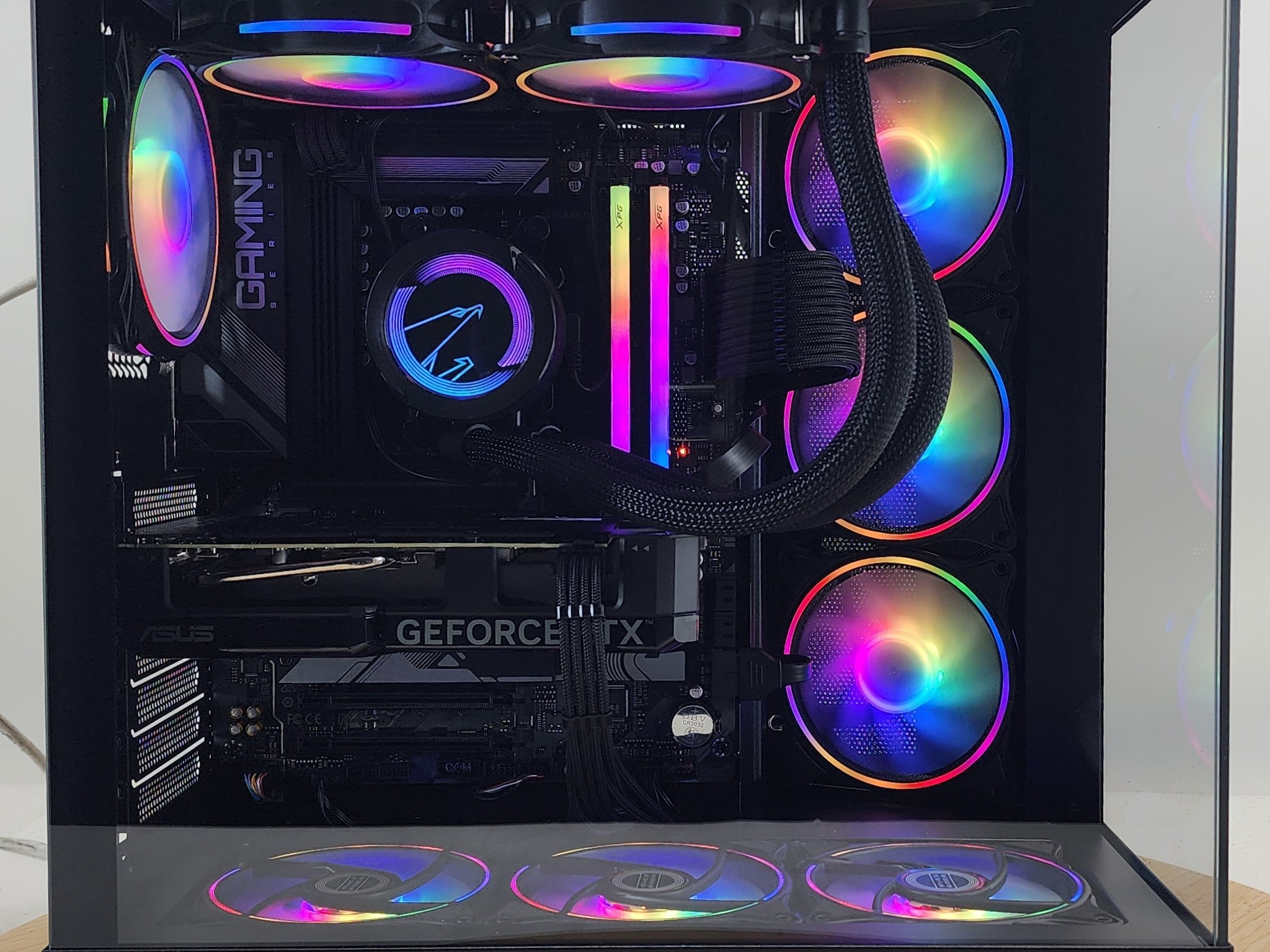 Gaming PC Ryzen 7 7700 32GB RAM 1TB SSD RTX 4060 Ti 16GB Windows 11 Computer