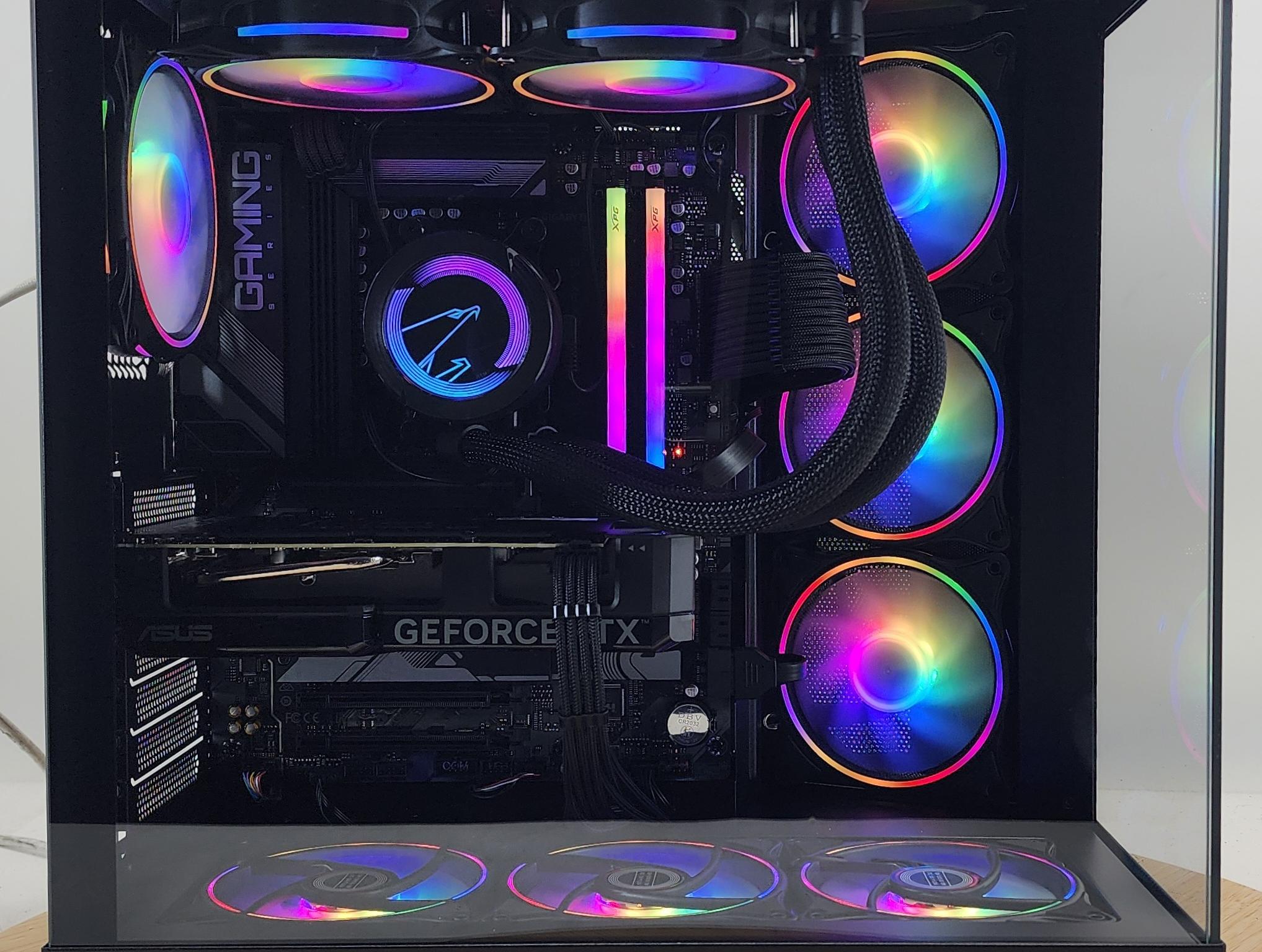 Gaming PC Ryzen 7 7700 32GB RAM 1TB SSD RTX 4060 Ti 16GB Windows 11 Computer