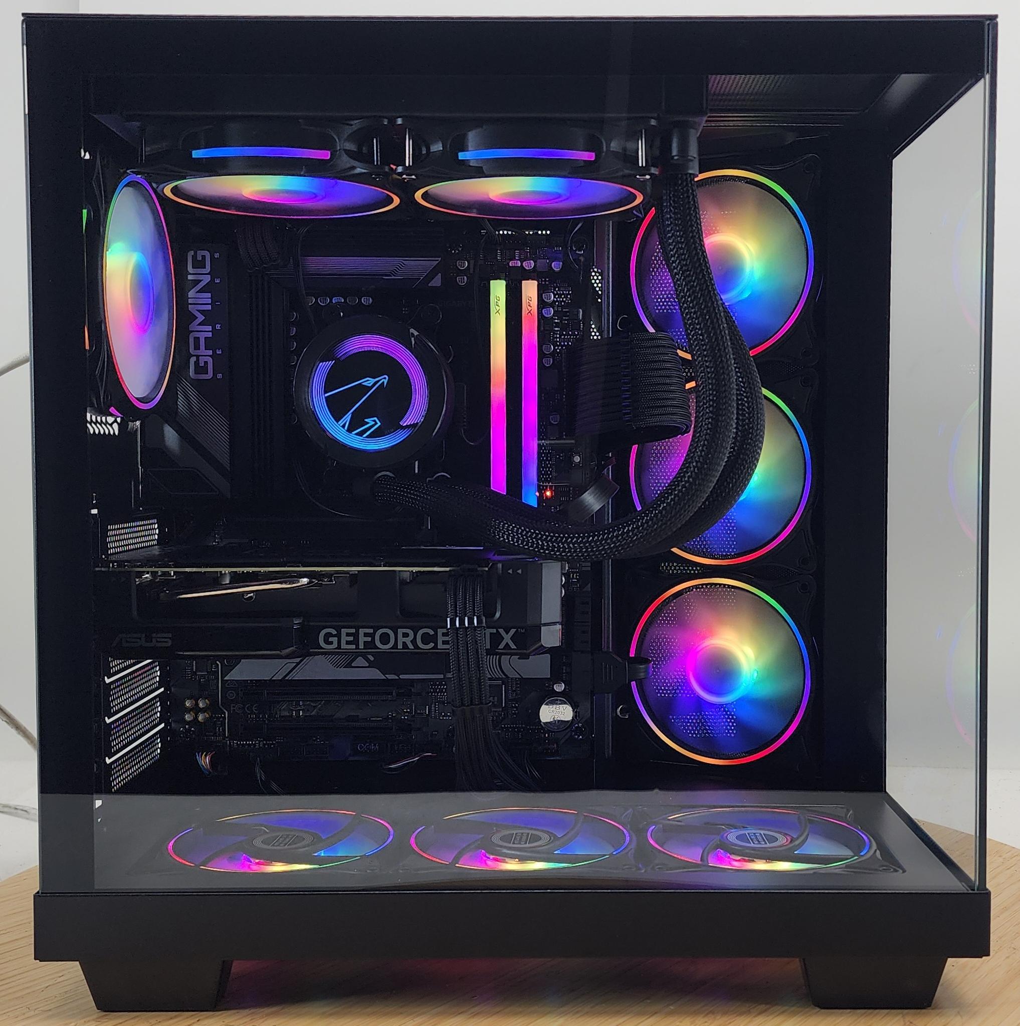 Gaming PC Ryzen 7 7700 32GB RAM 1TB SSD RTX 4060 Ti 16GB Windows 11 Computer