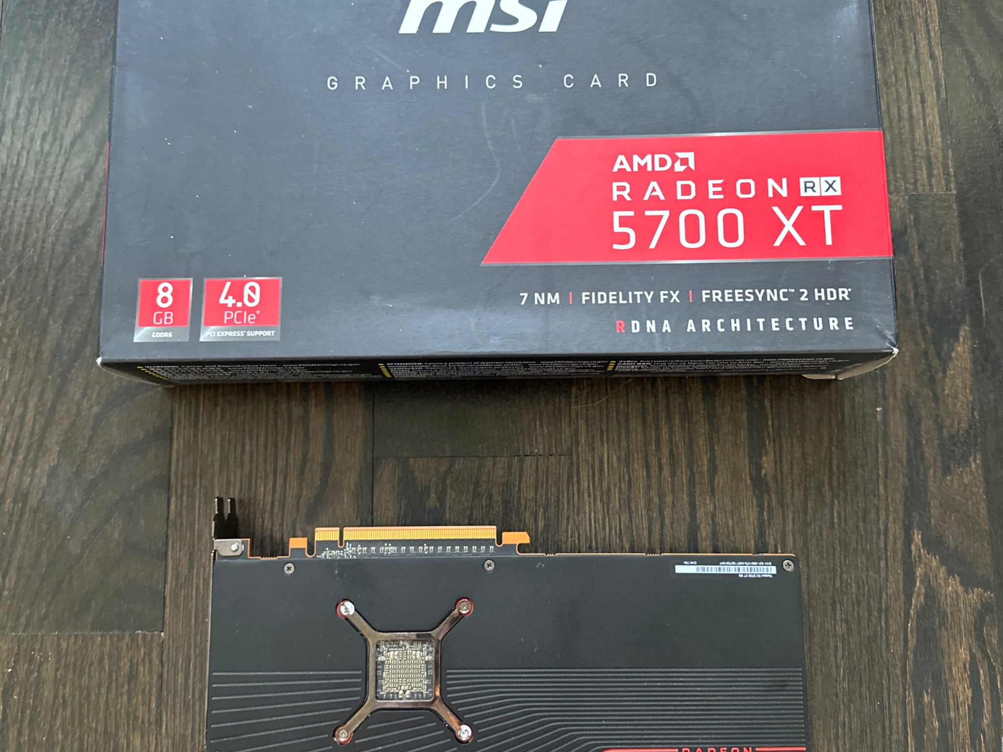 MSI AMD Radeon 5700XT