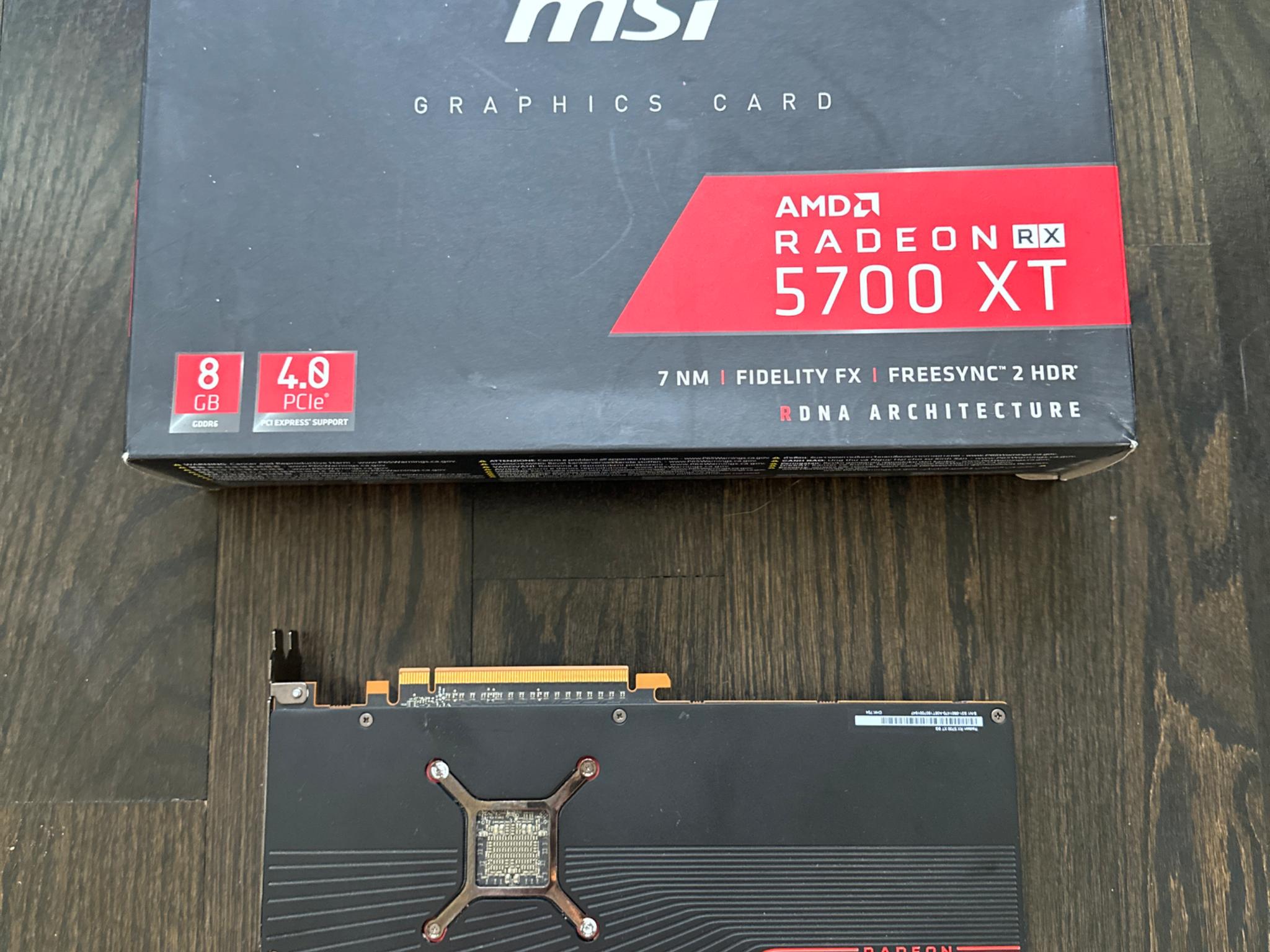 MSI AMD Radeon 5700XT