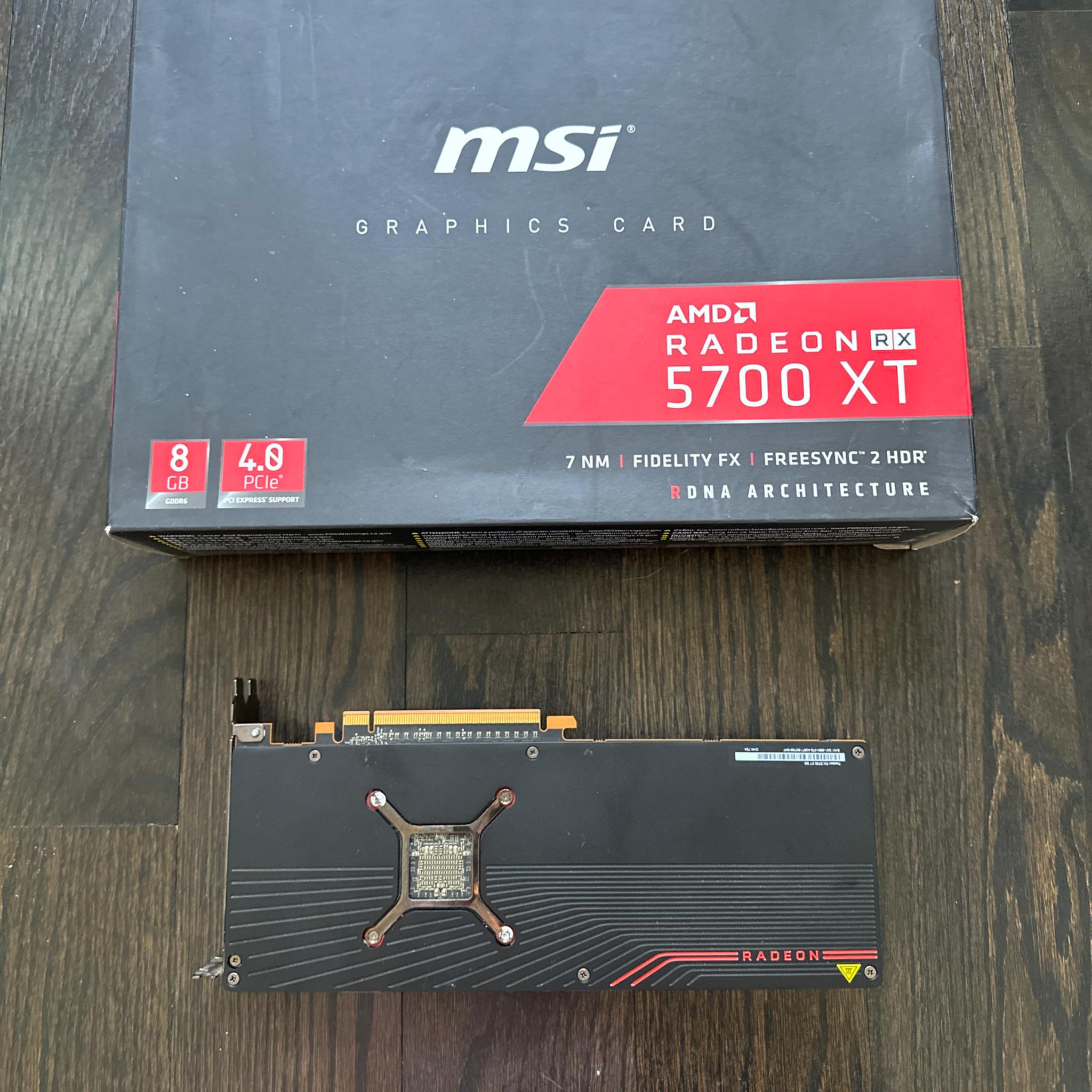 MSI AMD Radeon 5700XT