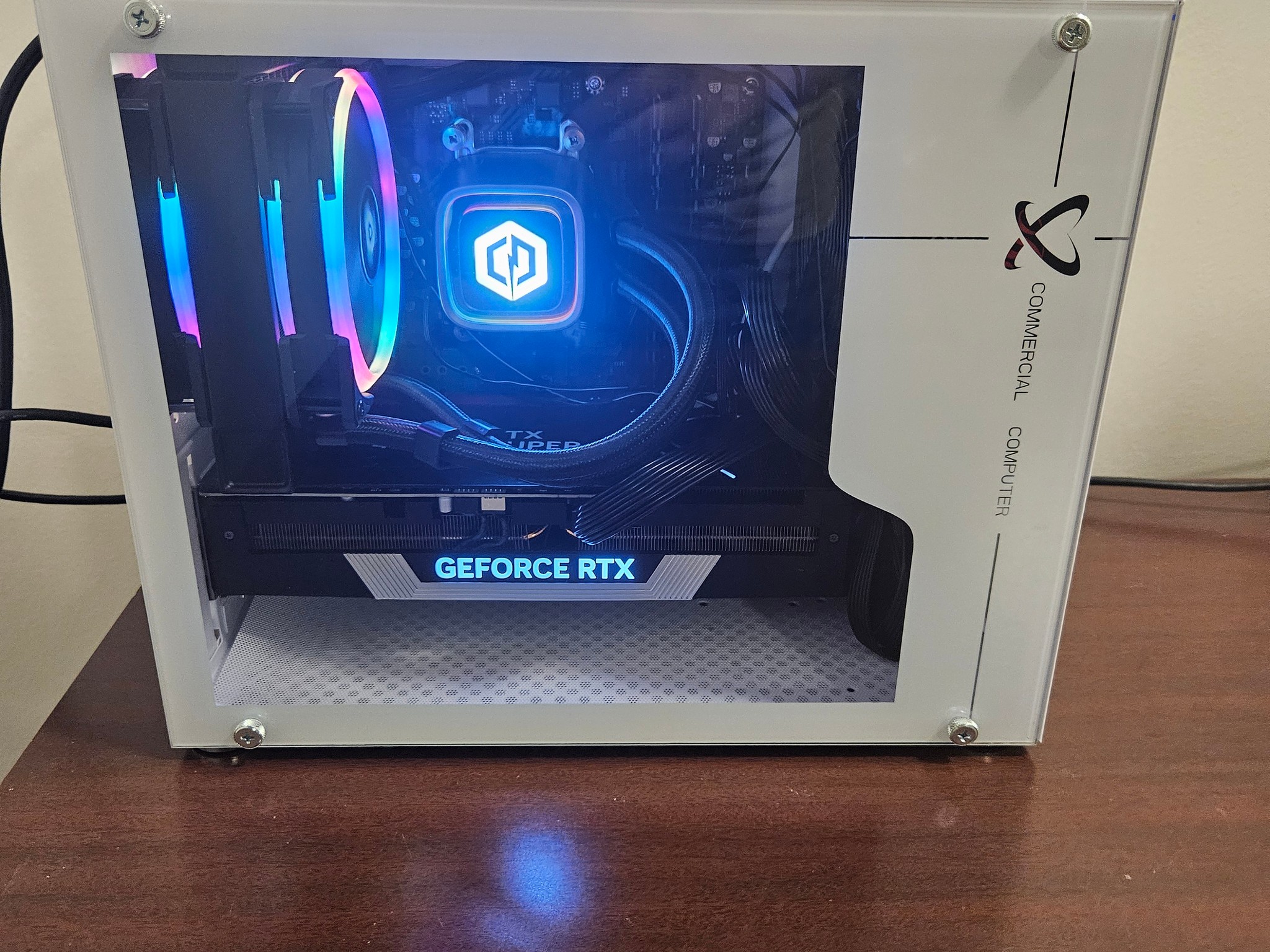 Compact 4k Gaming PC | PC RTX 4070 Ti Super | Ryzen 7 7700 | 32gb ddr5 | 2tb SSD