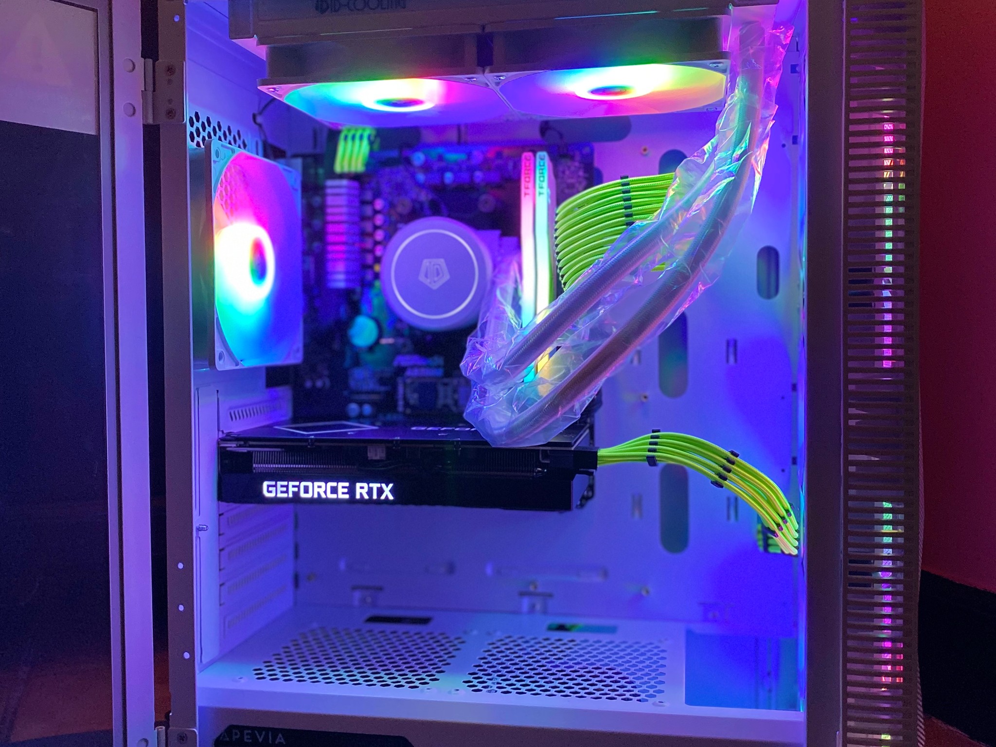 (Liquid Cooled) RTX 3060Ti |Ryzen 5 5600| 1TB NVMe SSD |T-Force Delta RGB DDR4 16GB|Windows 11 Pro