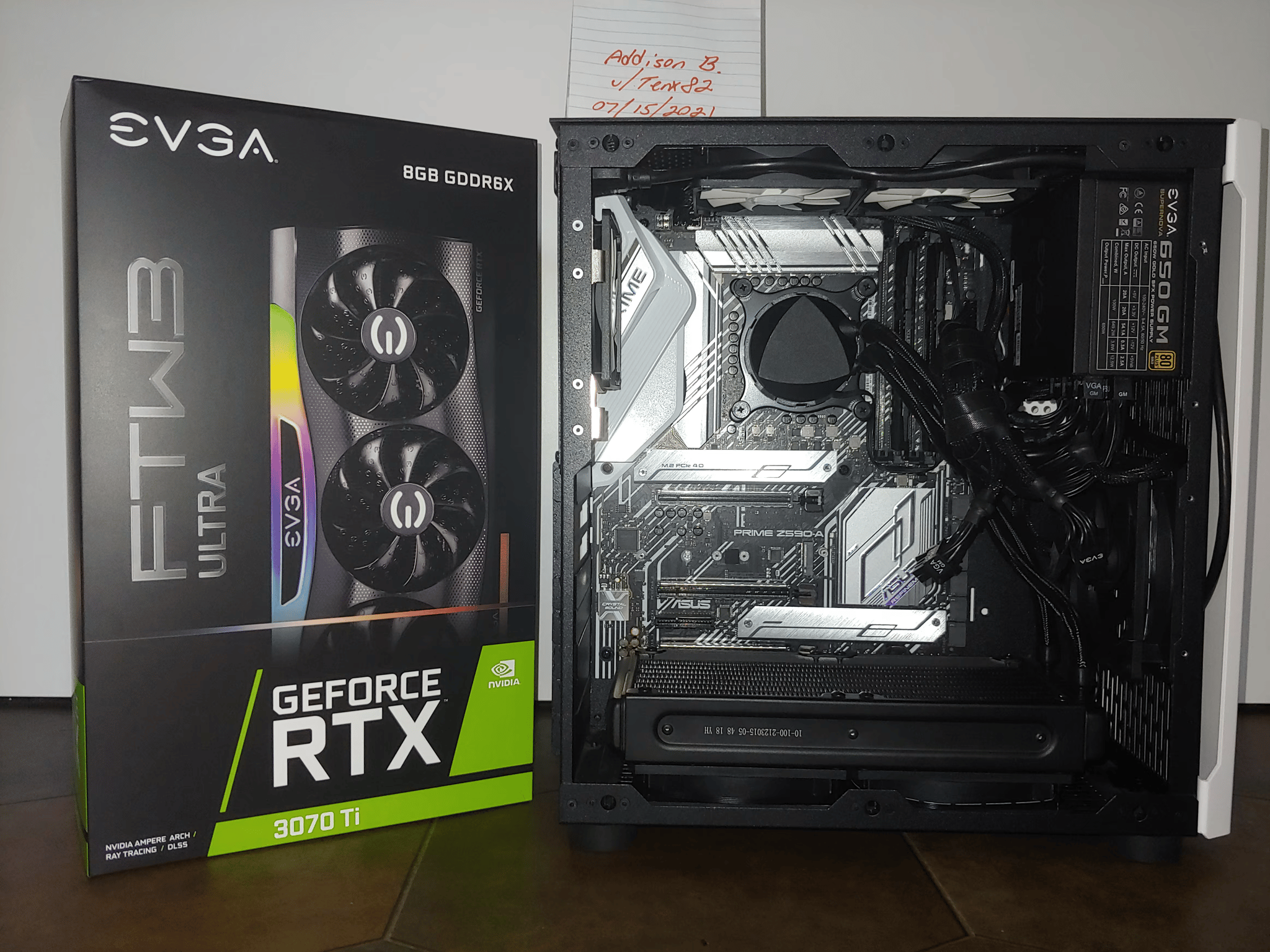 New SFF build: 11700KF + 3070Ti + 32GB + 2TB