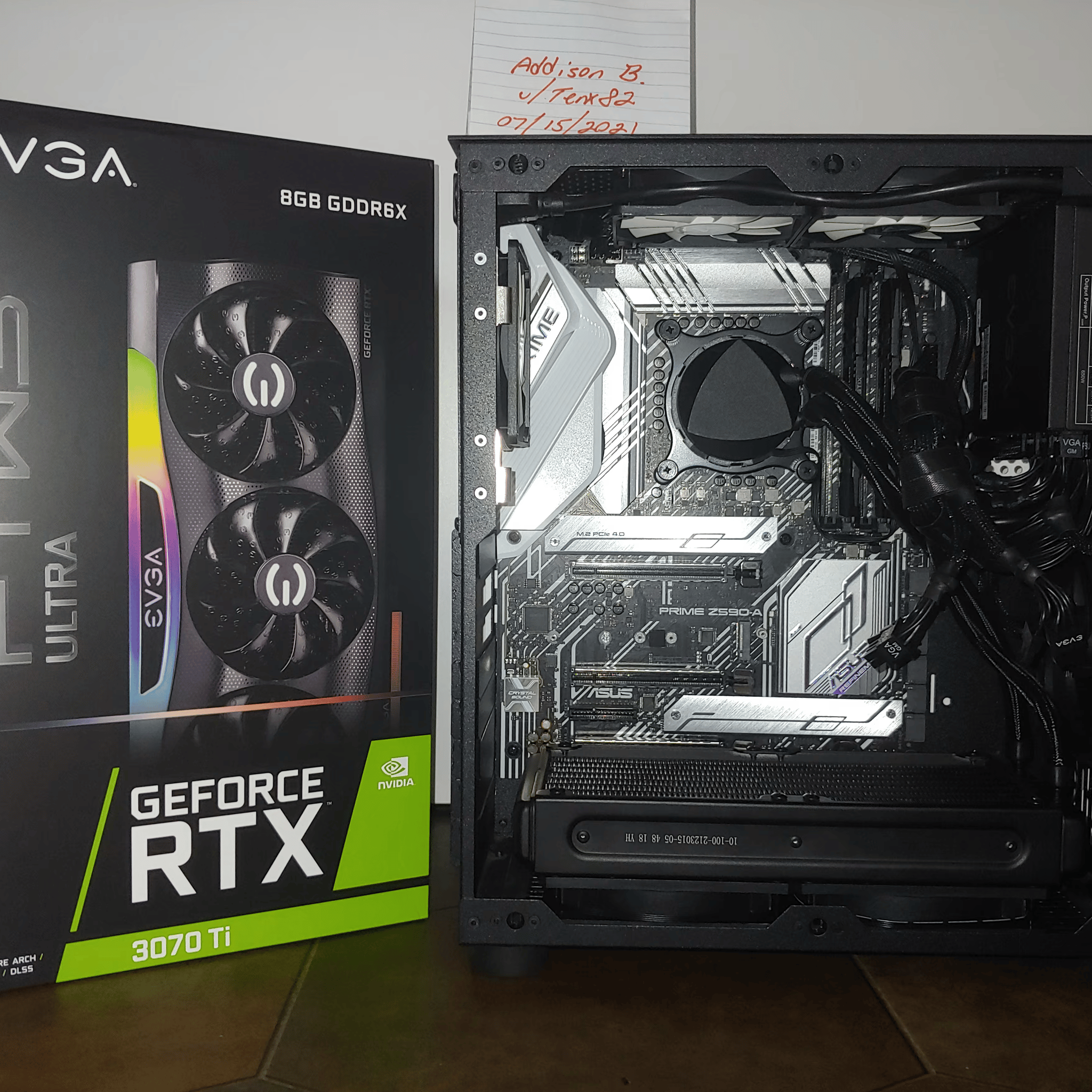 New SFF build: 11700KF + 3070Ti + 32GB + 2TB