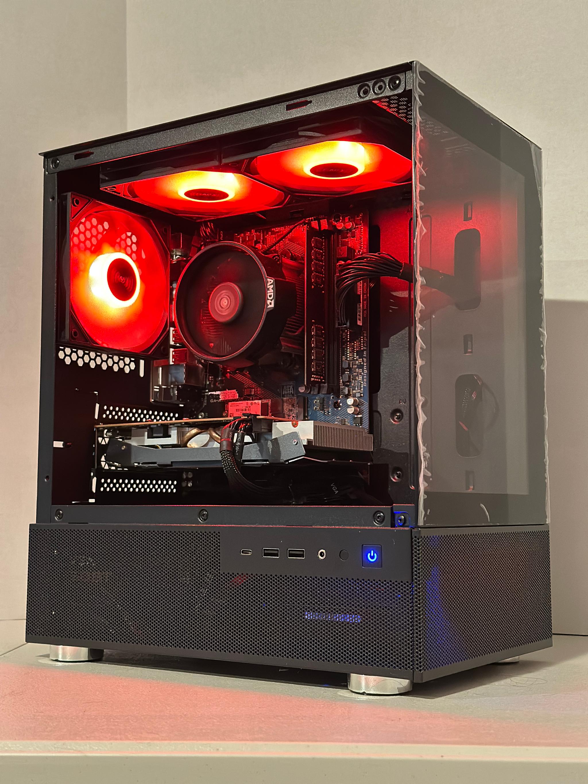 GTX 1660 | Ryzen 5 1600 | 16GB DDR4 | 1.12TB | Win 11 | Office 2024 | FREE SHIP| Budget Gaming PC