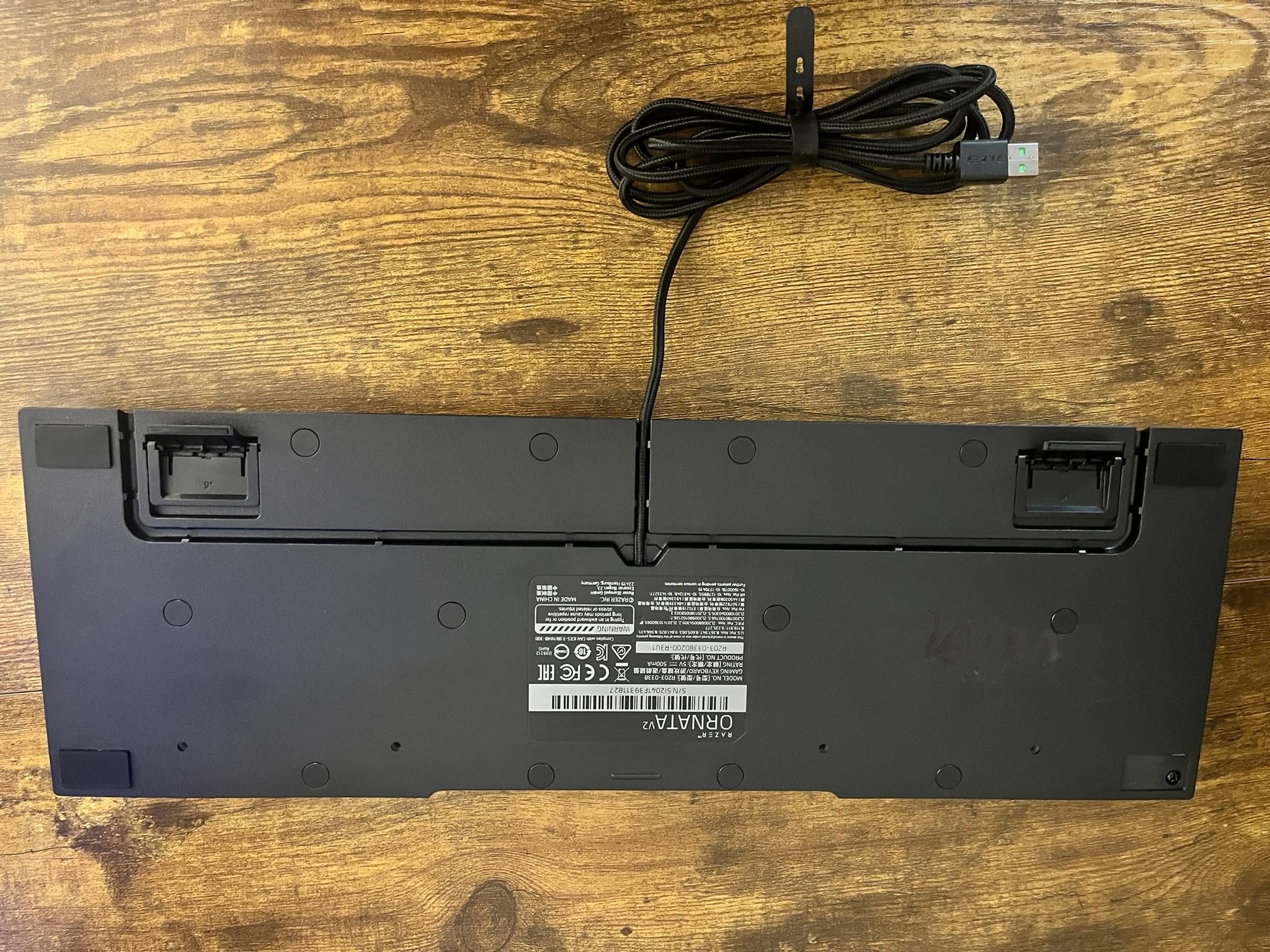 Razer Ornata V2 wired keyboard