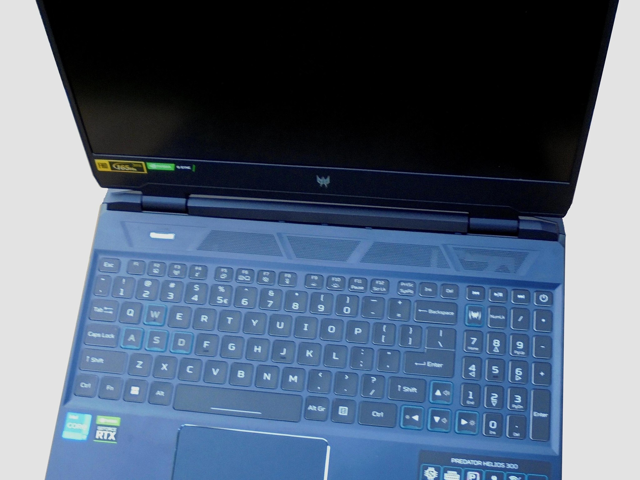 (AS IS) Acer Predator Helios 300 15.6" 165Hz Intel i7 12700H NVidia RTX 3060 16GB DDR5 NO SSD