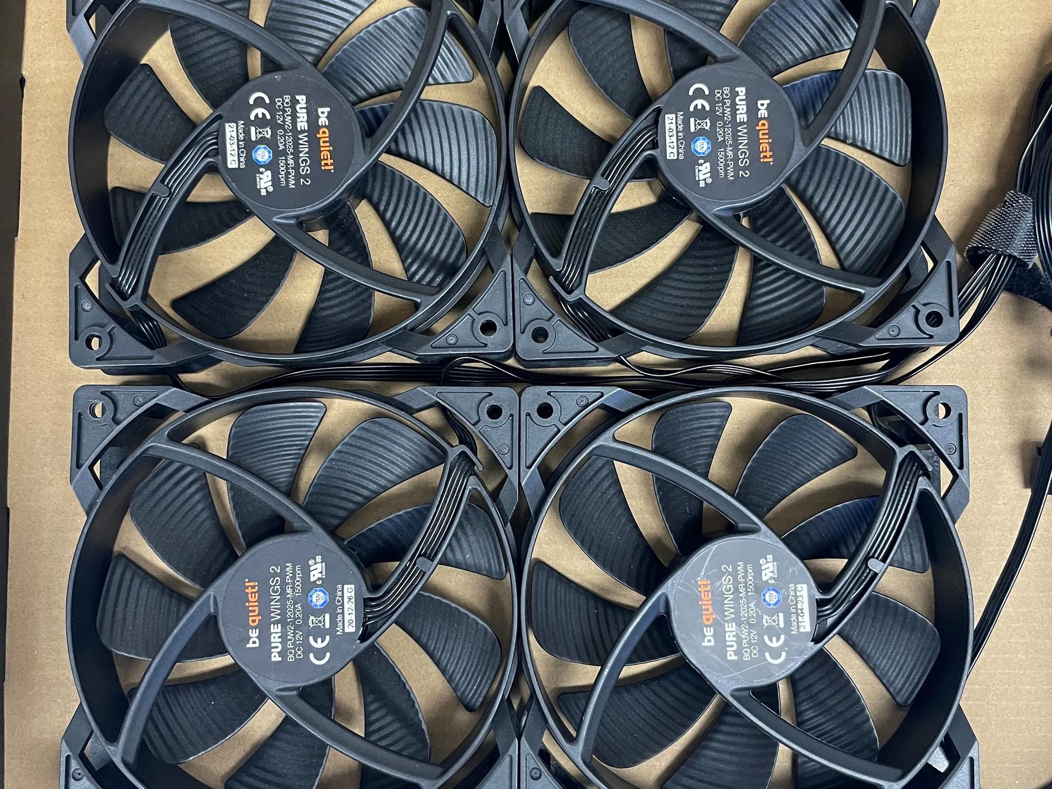 4pk Be Quiet! 120mm Pure Wings 2 4pin