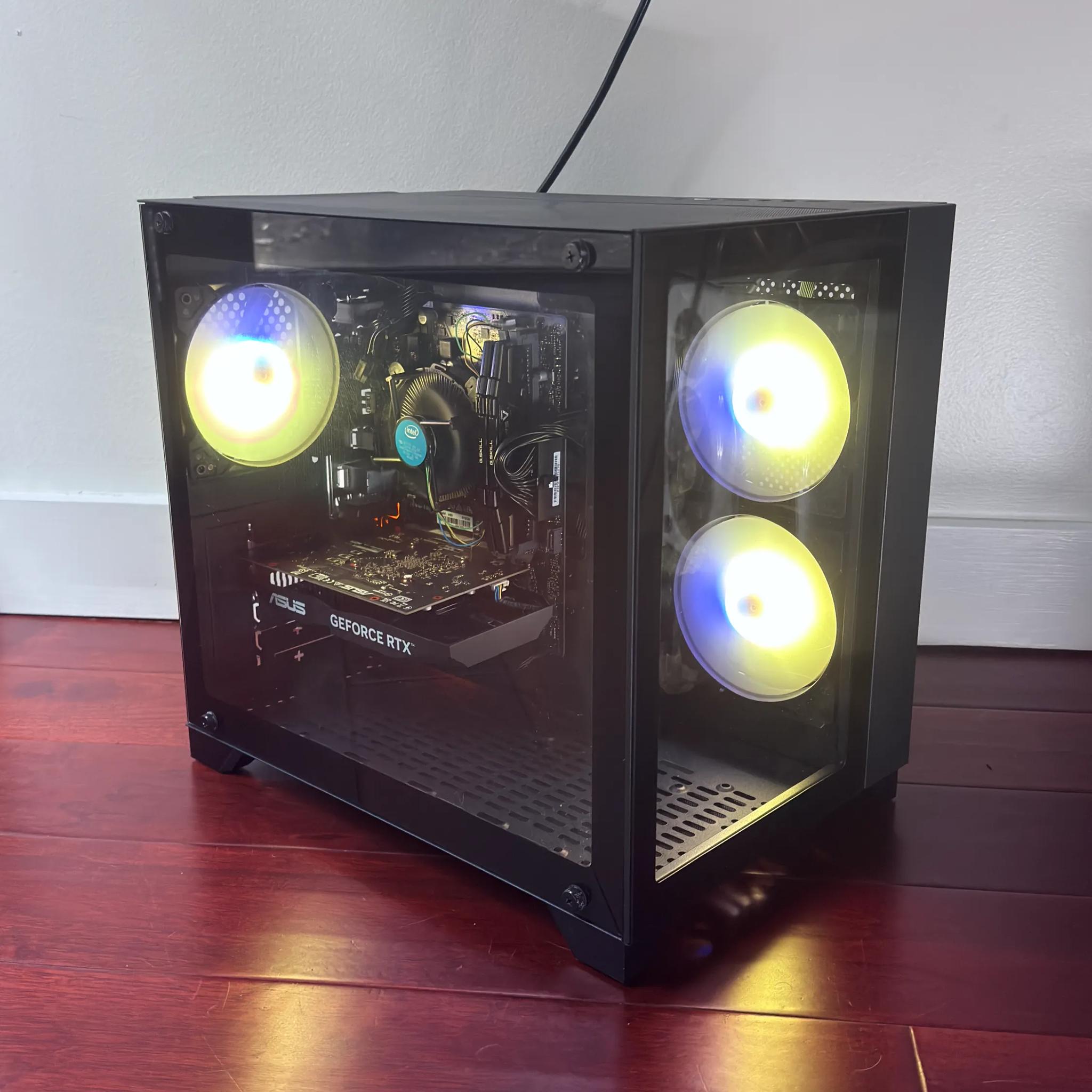 Custom Gaming PC i5 RTX 3050, 32gb ram, 512gb ssd