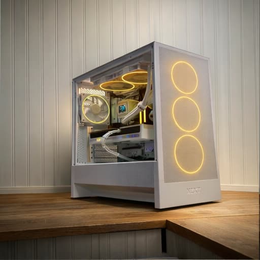 🤍 Aurora Apex 4K | RTX 5080 16GB | Ryzen 7 7800X3D | 32GB DDR5/2 tb nvme 3tb hdd