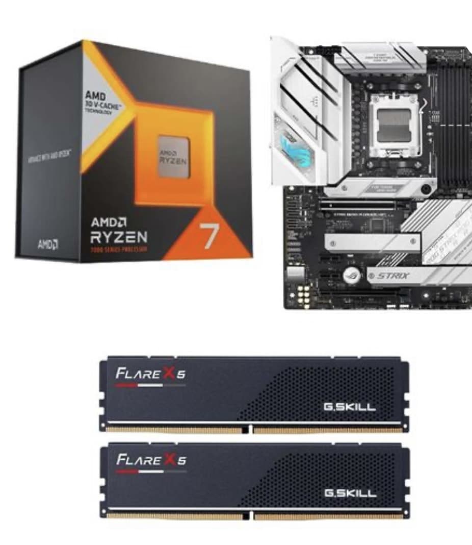AMD CPU, motherboard, ram bundle