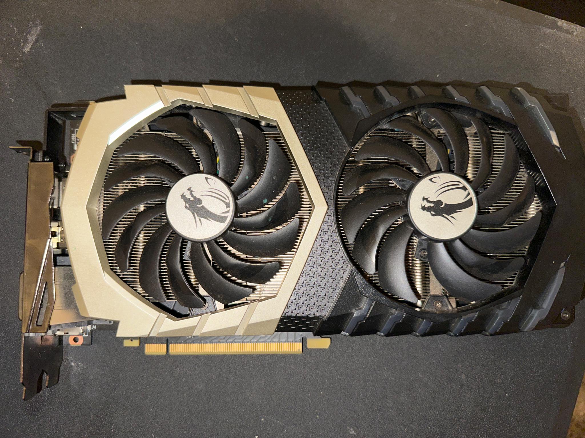 Msi Titanium 1070ti 8gbs