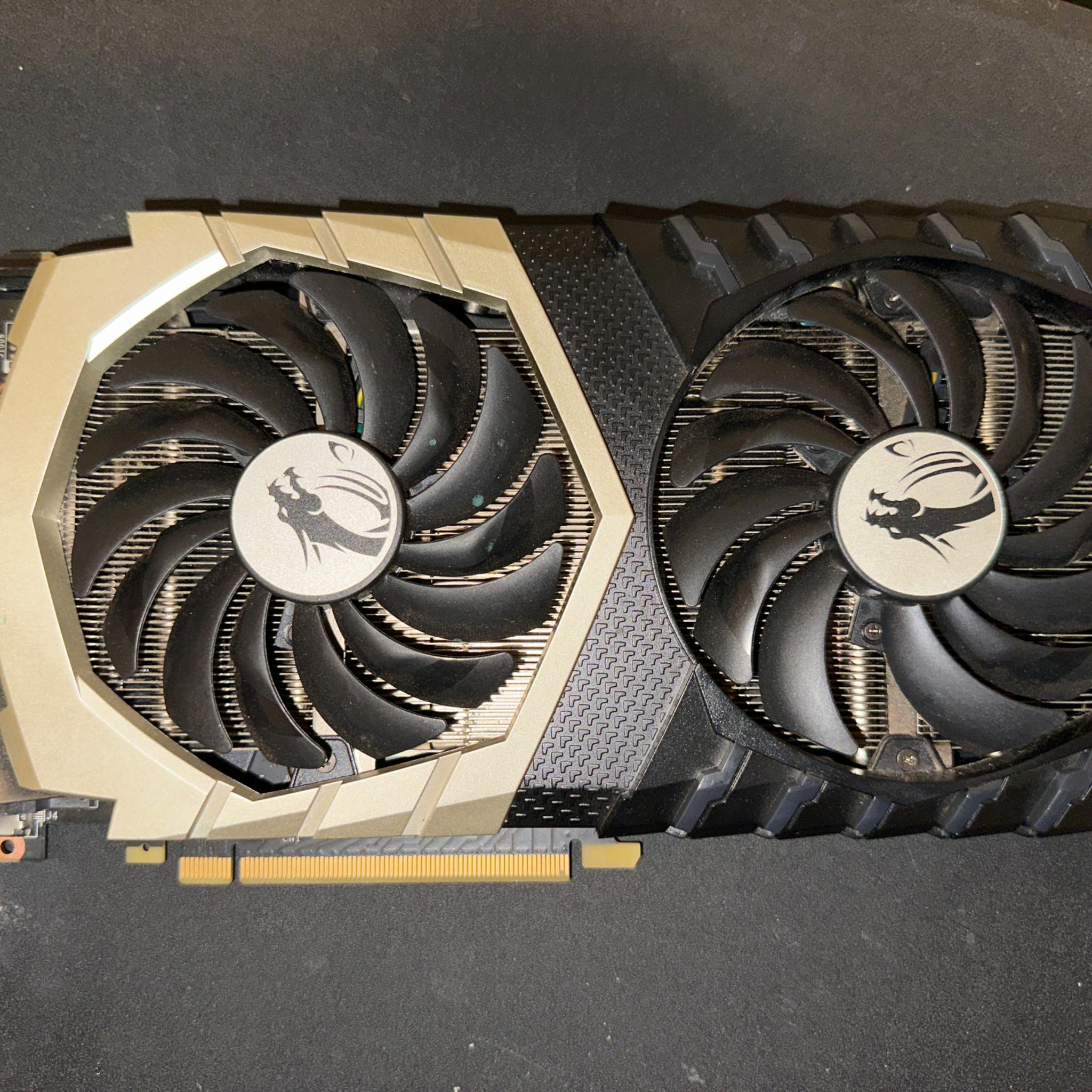 Msi Titanium 1070ti 8gbs