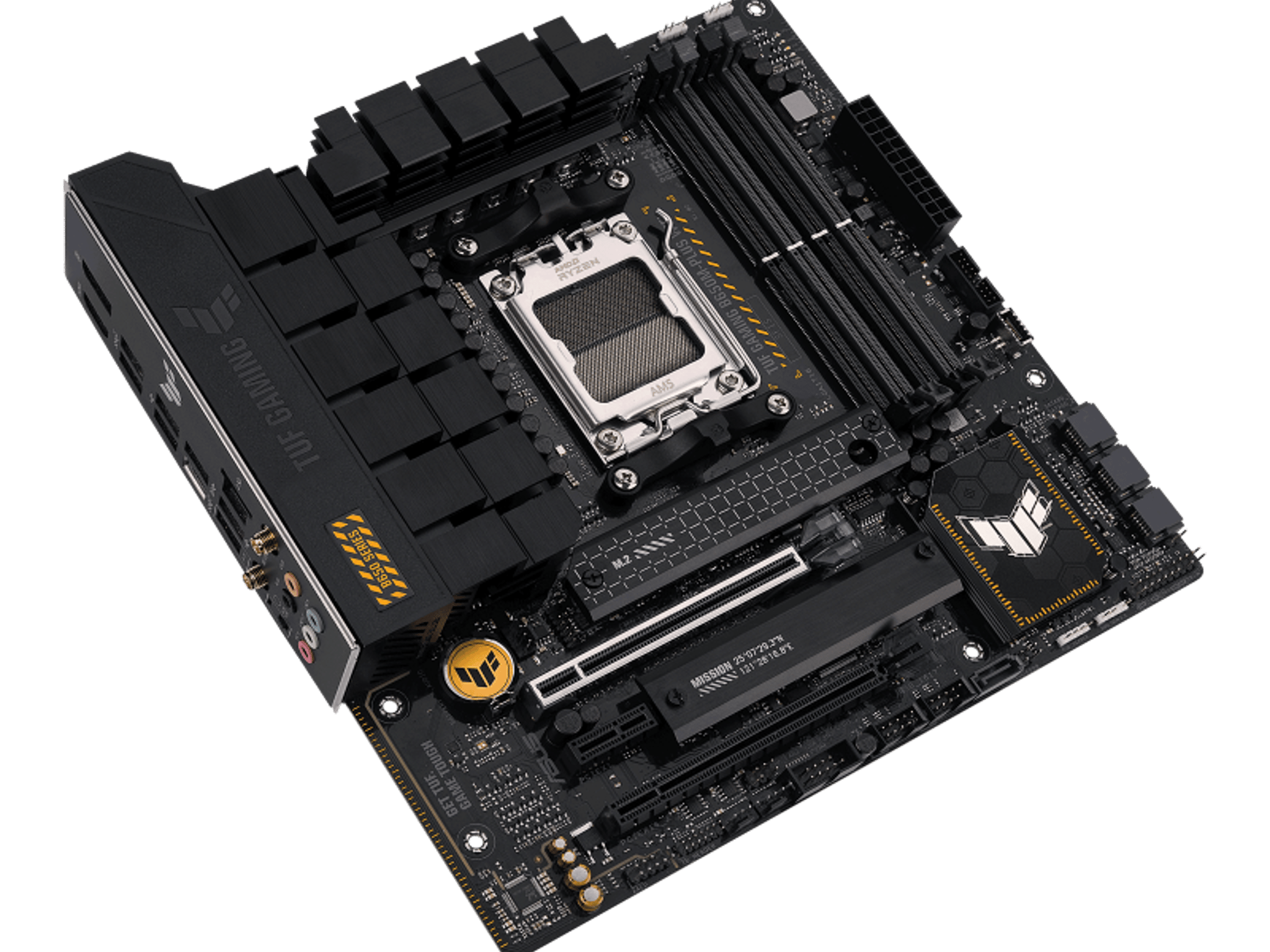 ASUS ASUS TUF GAMING B650M-PLUS WIFI AMD AM5 B650 MicroATX Desktop Motherboard A