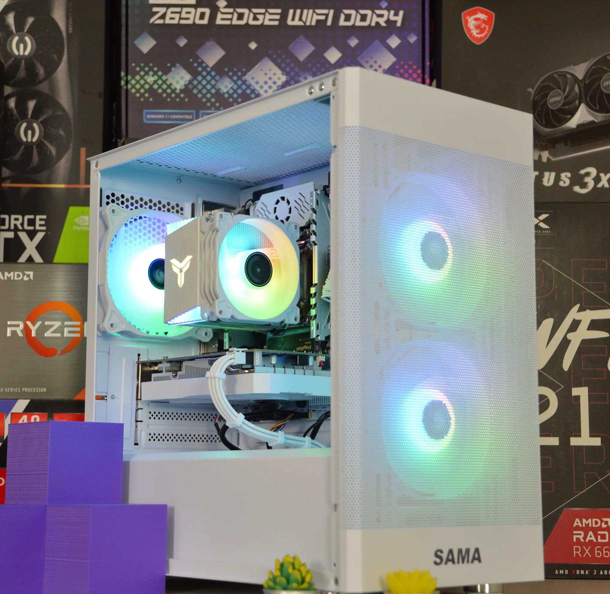 ⚪⚪| RX 580 8GB | INTEL XEON E5 2670 V3 | 16GB RAM | 1TB SSD | White-Out 3.0 |