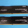 Kingston HyperX Fury 16GB (2x8GB) DDR4 2133MHz CL14 1.2V Desktop RAM HX421C14FB2/8 