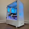 ❄️Ryzen 5 5500 ❄️RX 7600❄️16GB RAM❄️512GB SSD❄️WIFI | MID-RANGE RGB WHITE GAMING PC