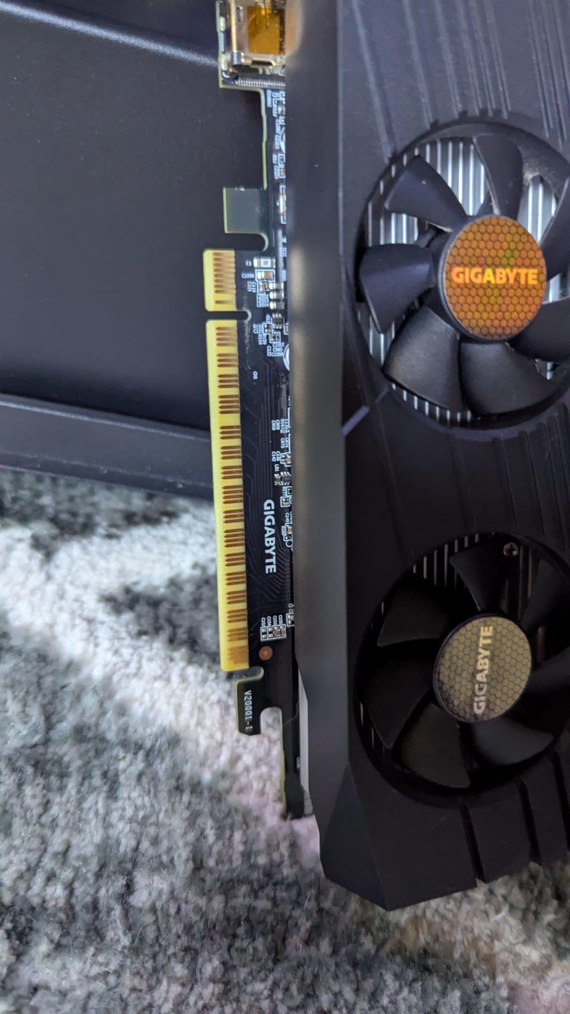 GIGABYTE GeForce GTX 1650 4GB GDDR5 Low Profile Video Card