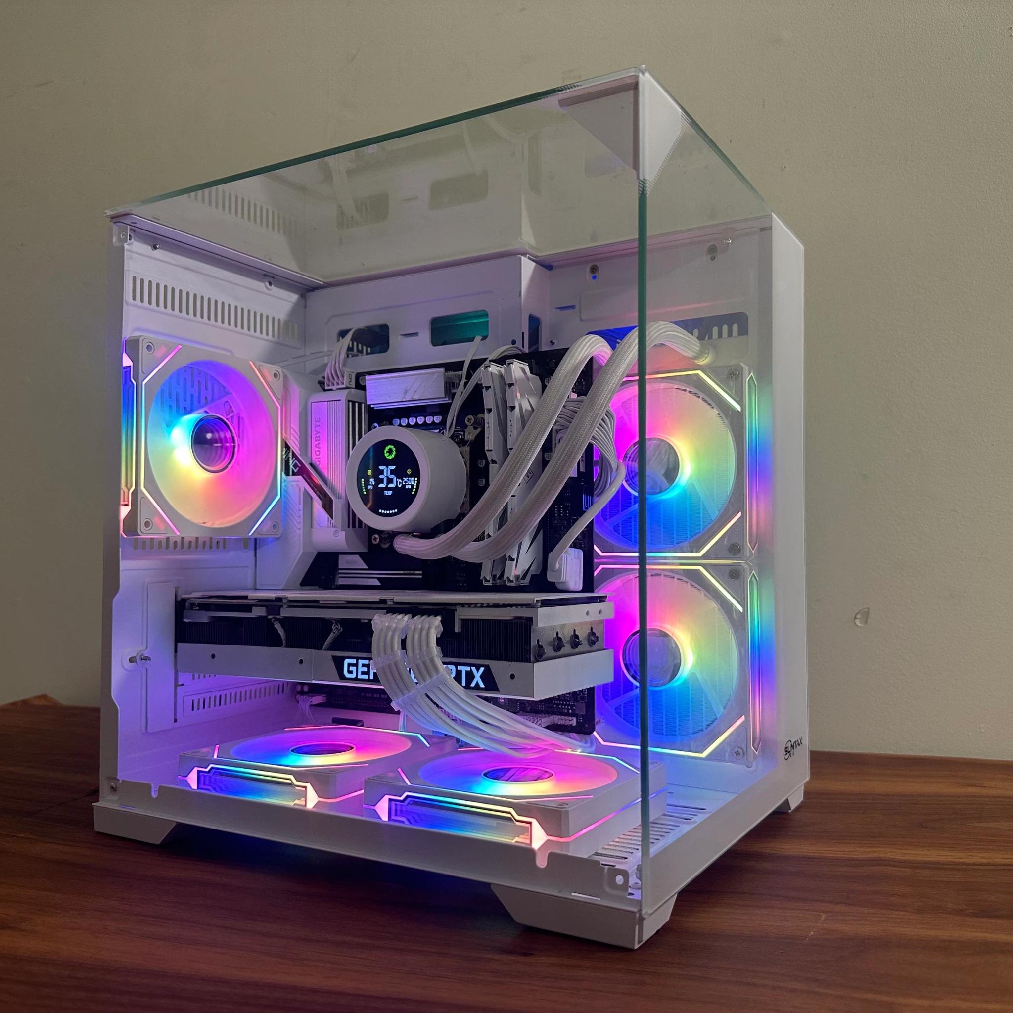 ❄️ Frost Nova | RTX 3080 White | i5-14600K |32gb Blazing Ram| 240mm Display AIO