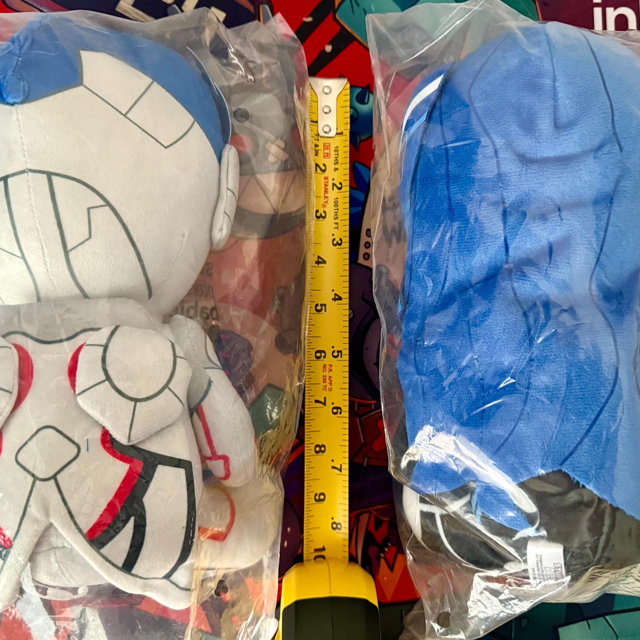 Stubbins Deluxe Shin Megami Tensei V: Nahobino + Aogami Collectible Plush Toy Figure - 10" Inch