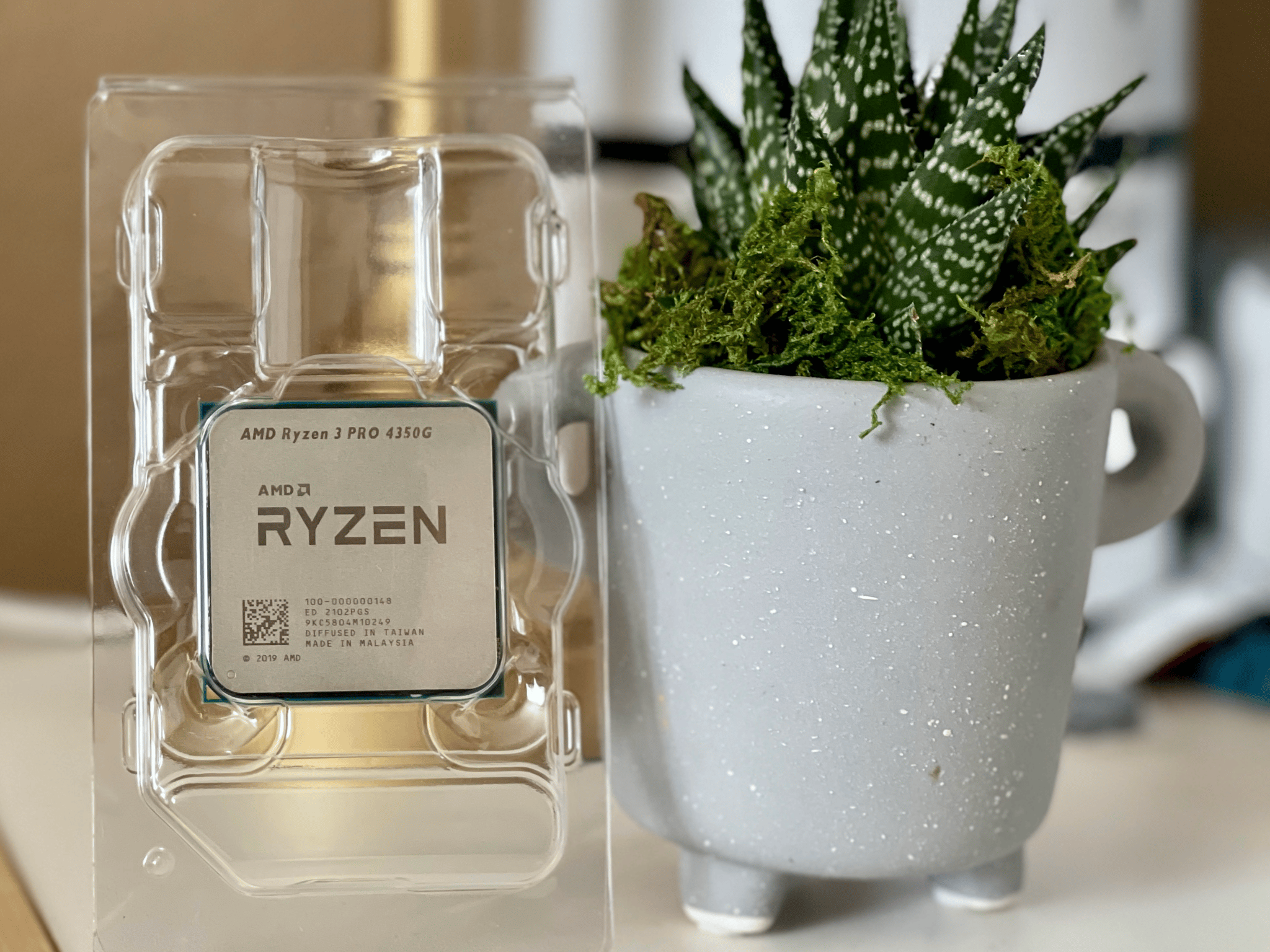 AMD Ryzen 3 PRO 4350G Processor with Radeon Graphics