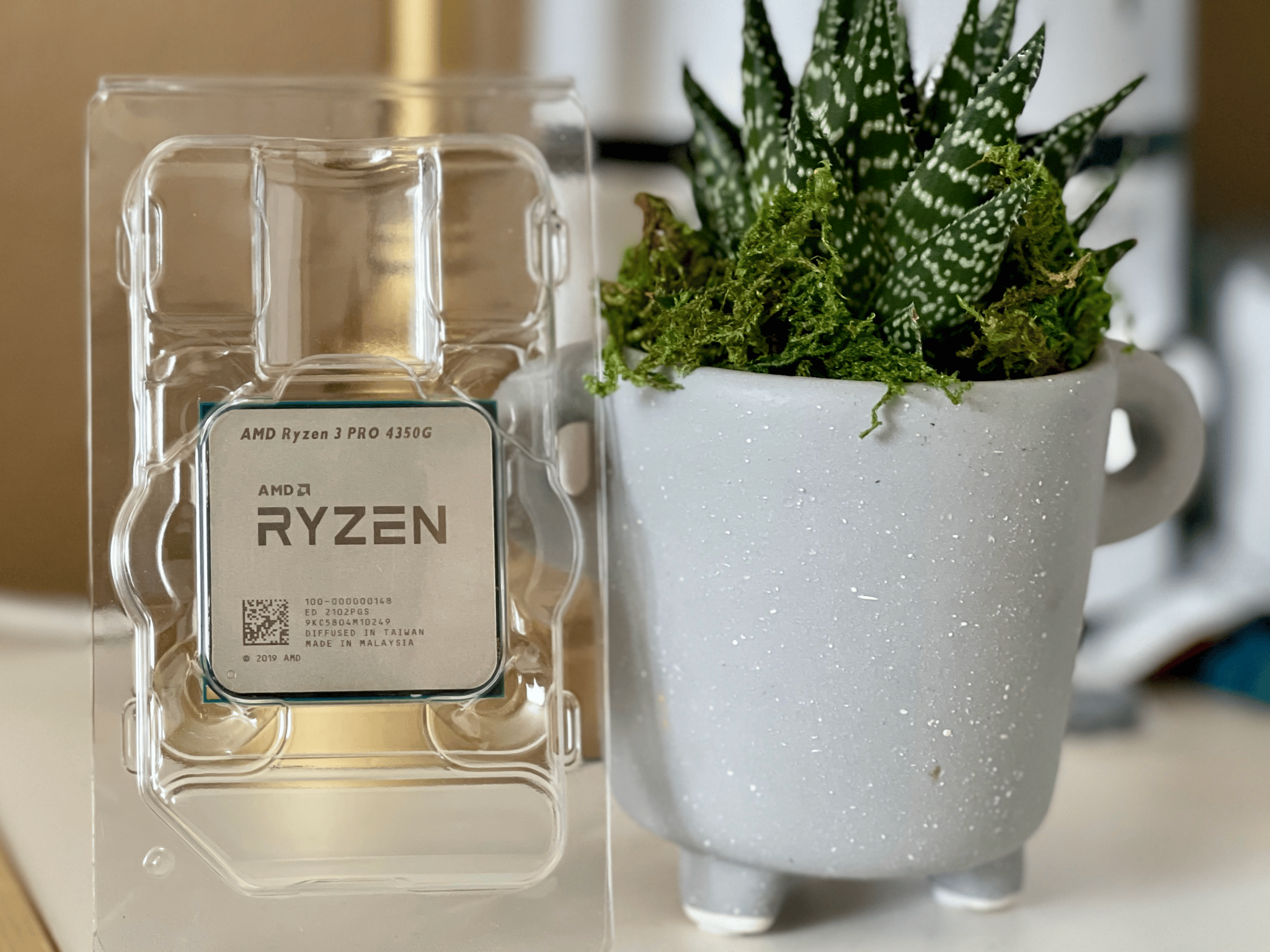 AMD Ryzen 3 PRO 4350G Processor with Radeon Graphics