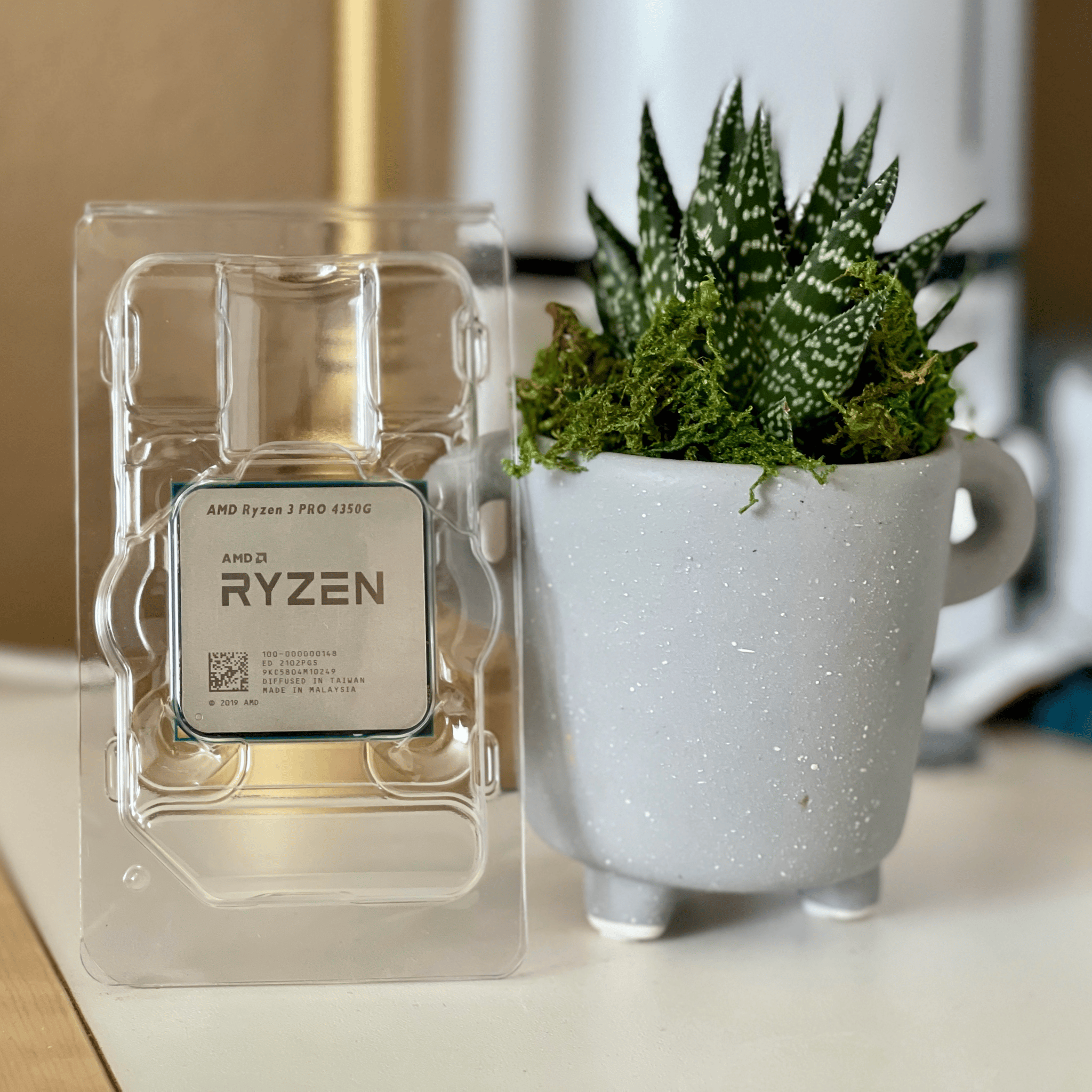 AMD Ryzen 3 PRO 4350G Processor with Radeon Graphics