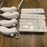 (4) Wii Remotes w/ Nunchuks
