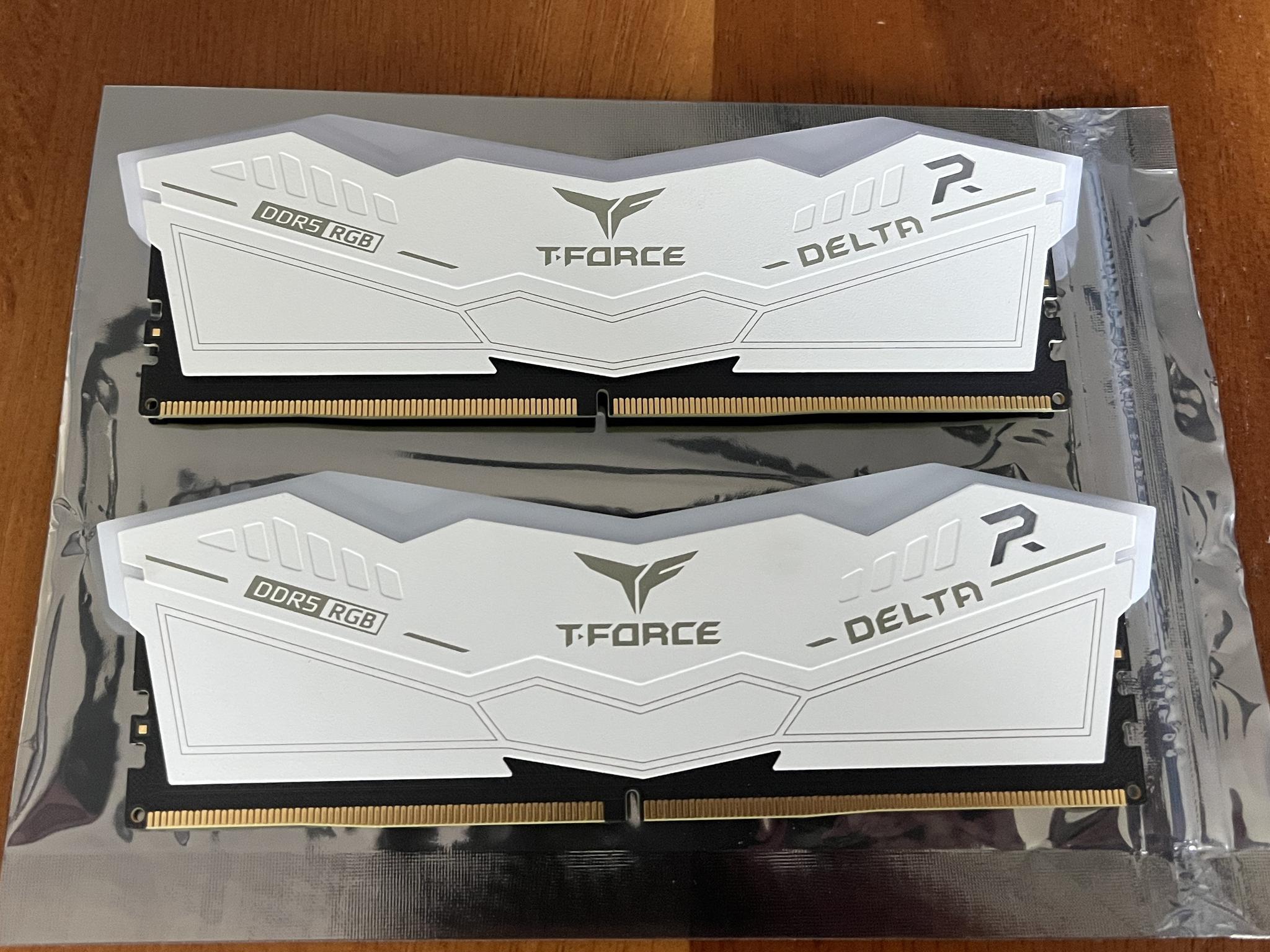 TEAMGROUP T-FORCE DELTA R 32GB (16GBx2) DDR5 5200MHz RAM (FF4D516G5200HC40CBK)