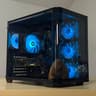 🖤♠️ 1440p Black Gaming PC ♠️🖤 RTX 3070 | Ryzen 5 5500 | 16gb RAM | 500gb NVME SSD | Wifi + BT