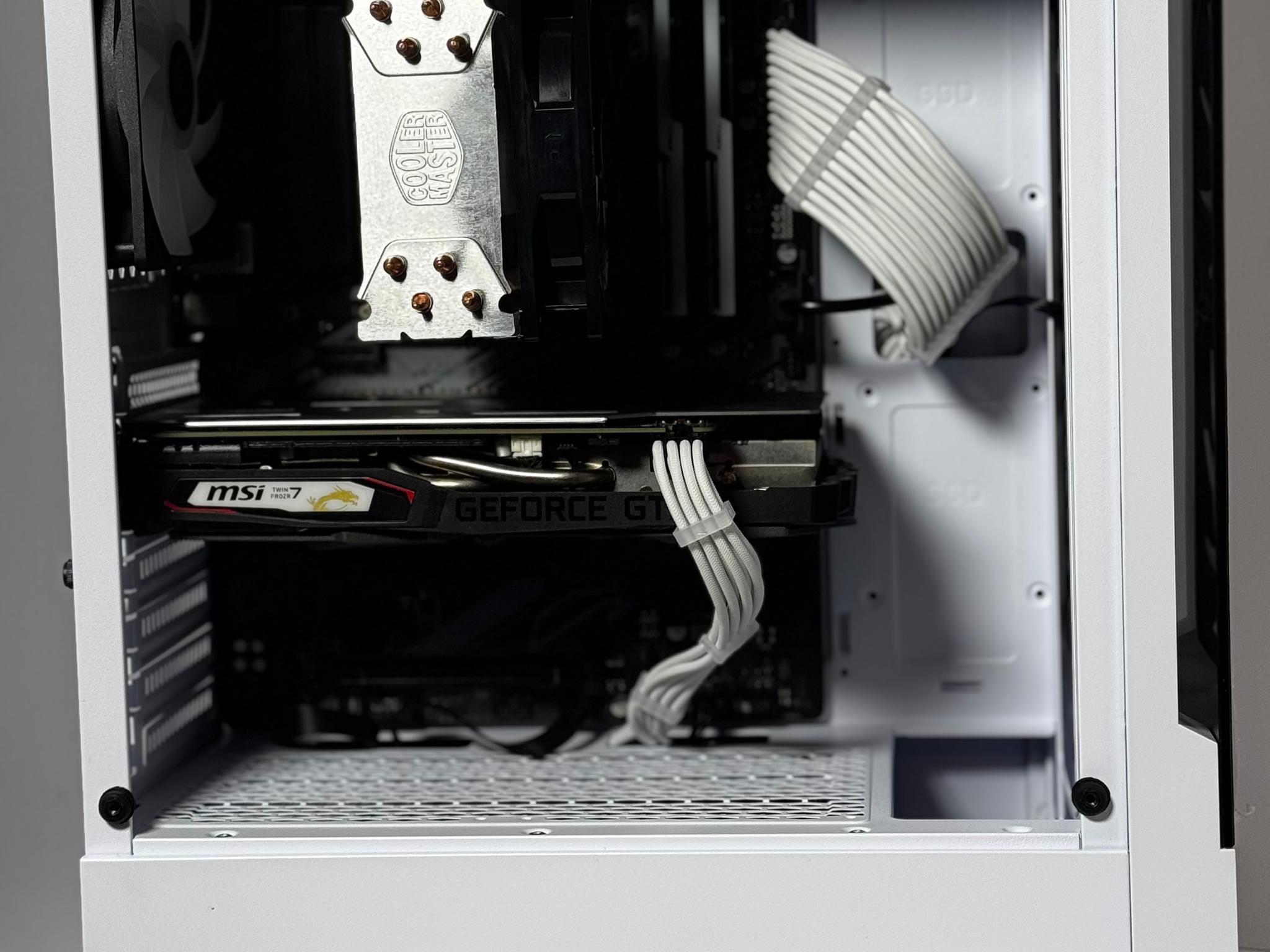 ⚫INTEL🚀OREO BEAST🥛 | I7 9700K | 1660 SUPER | 16GB RAM | 1TB | WIFI/BT | WIN 11