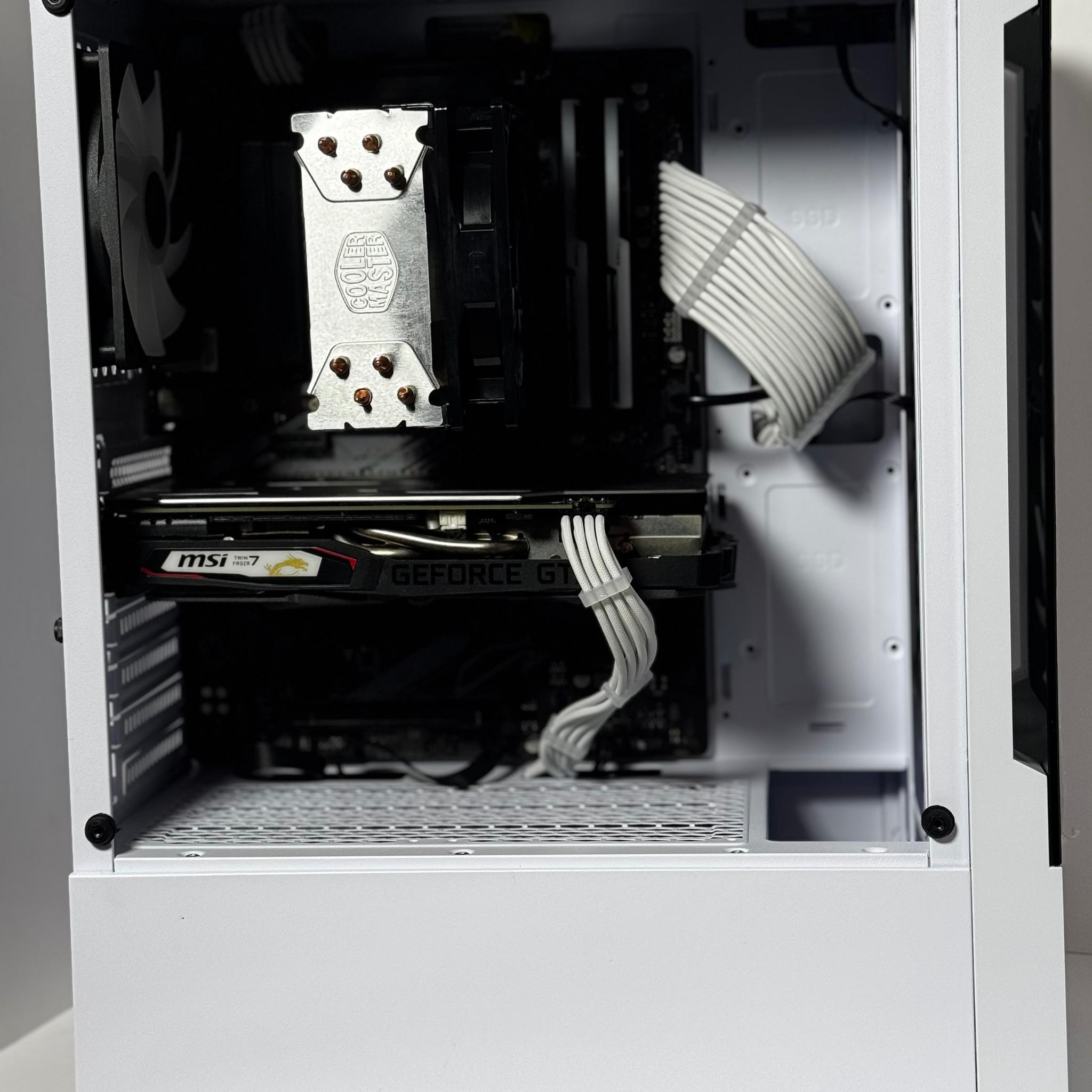 ⚫INTEL🚀OREO BEAST🥛 | I7 9700K | 1660 SUPER | 16GB RAM | 1TB | WIFI/BT | WIN 11