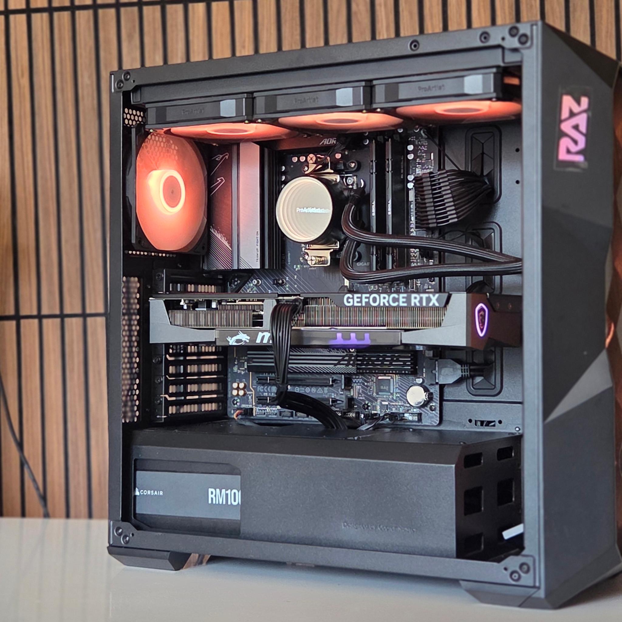 4K Gaming PC | Lian Li | 7800X3D | RTX 5070 12GB | 32GB DDR5 | 2TB NVME | Win11 | Wifi