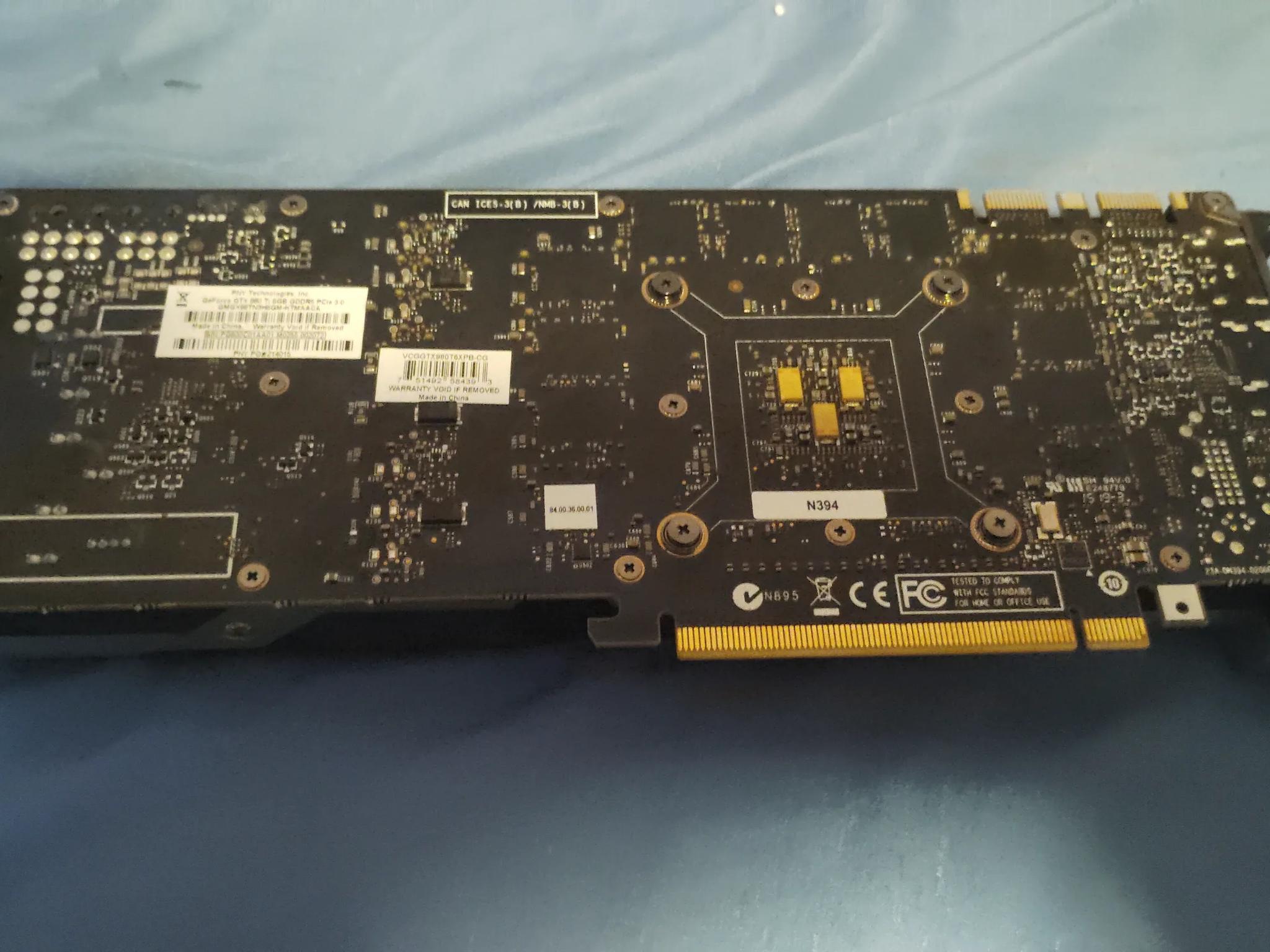 nVidia Geforce GTX 980 Ti 6GB Founder's Edition