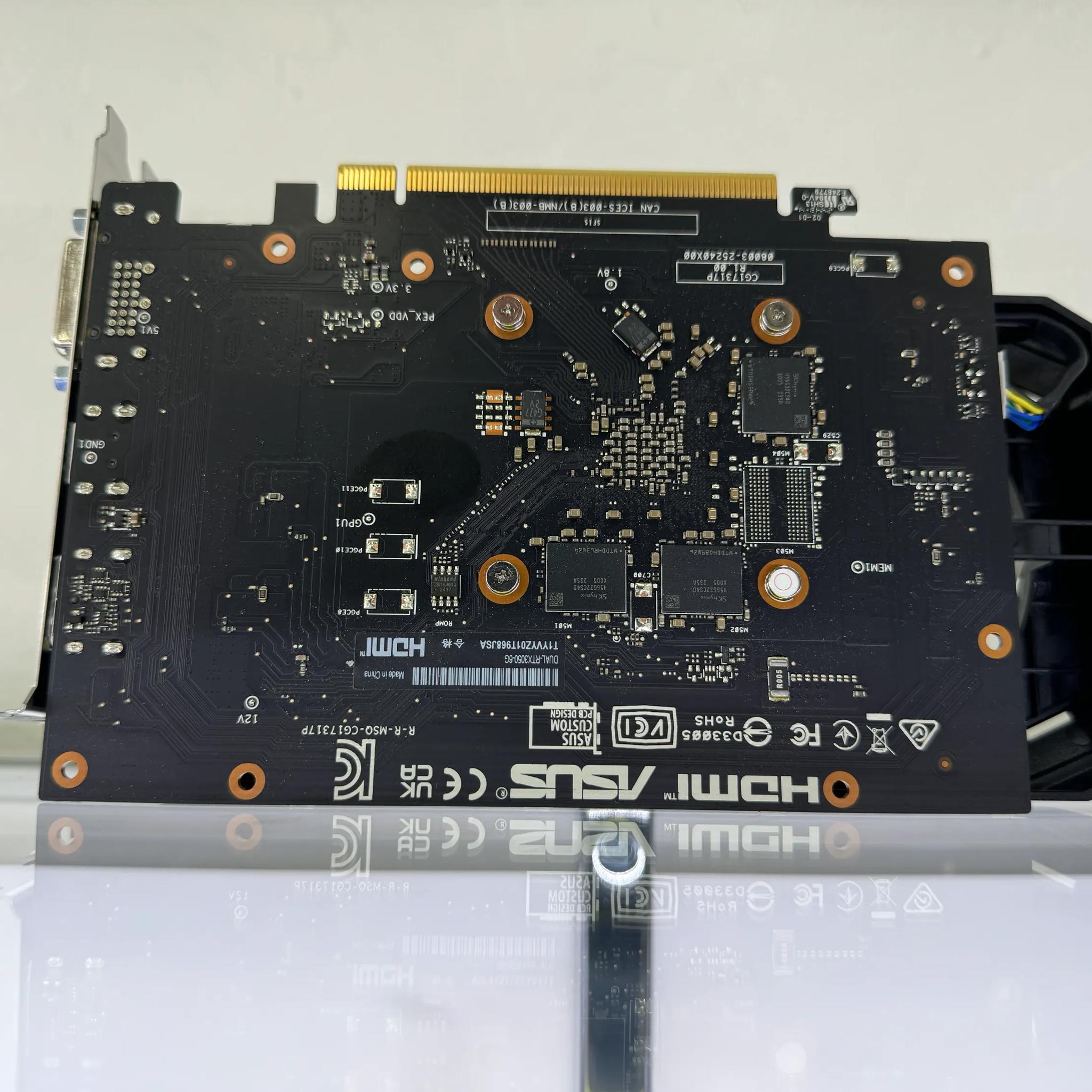 Asus Dual RTX 3050 6GB Graphics Card (Refurbished)
