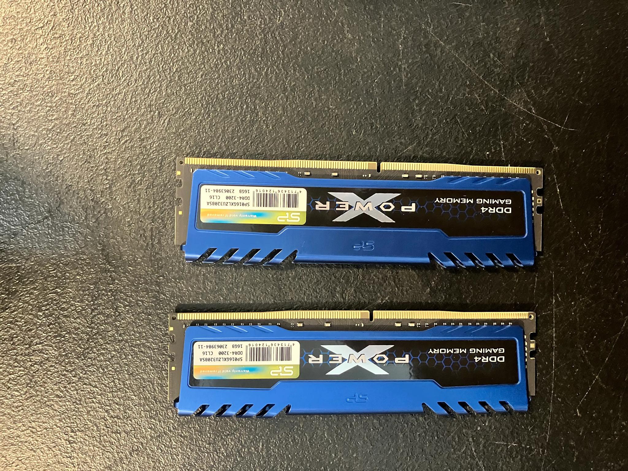 TeamGroup 32gb DDR4 3200Mhz PowerX RAM