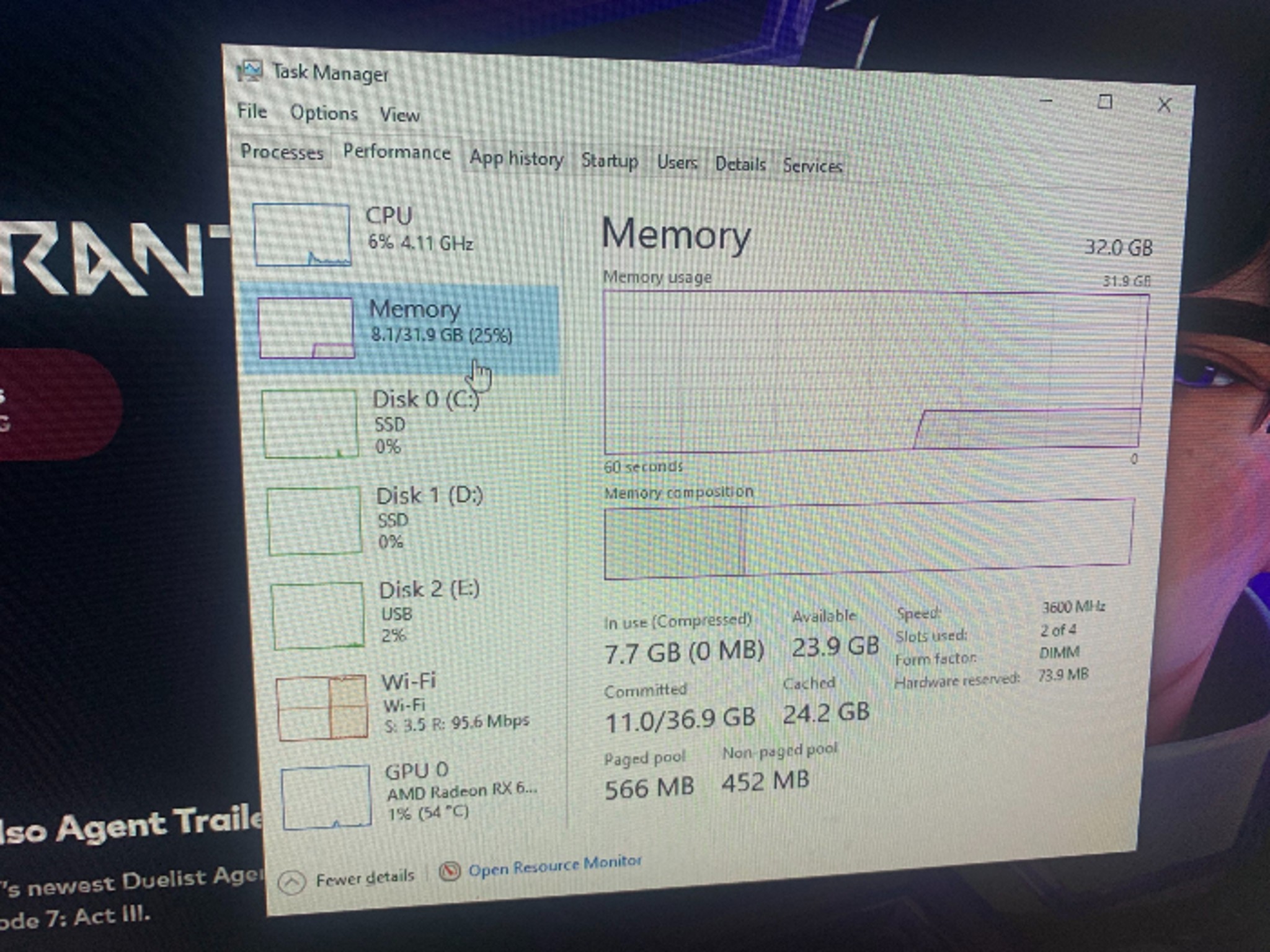 1440p Gaming Pc | RX 6650XT | R7 5700x | 32gb | 3TB m.2 SSD