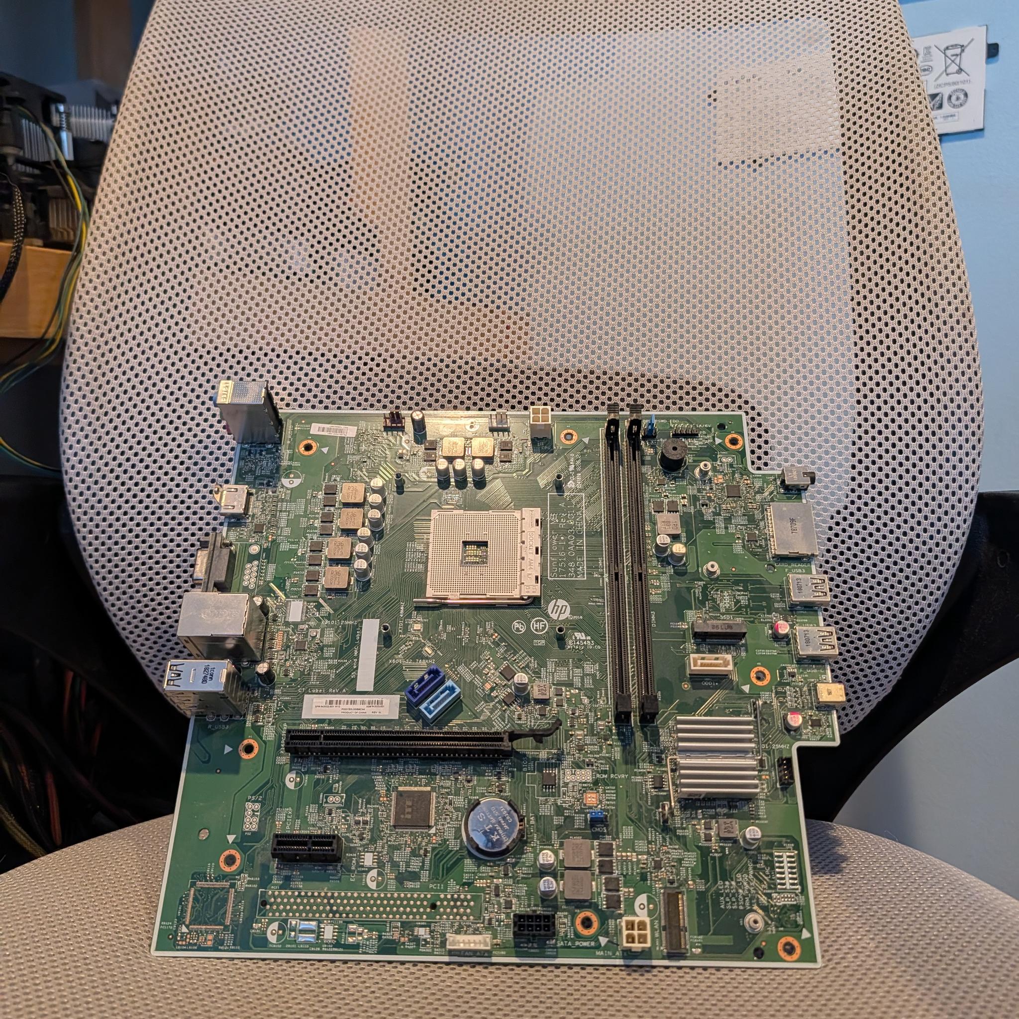 HP AM4 motherboard