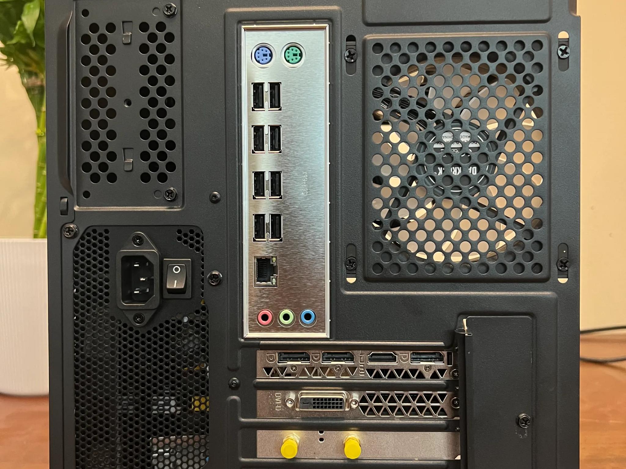 Water Cooled Intel 10 Core Gaming PC GTX 1080 1tb NVME SSD 32GB RAM WIFi WINDOWS 11 Pro